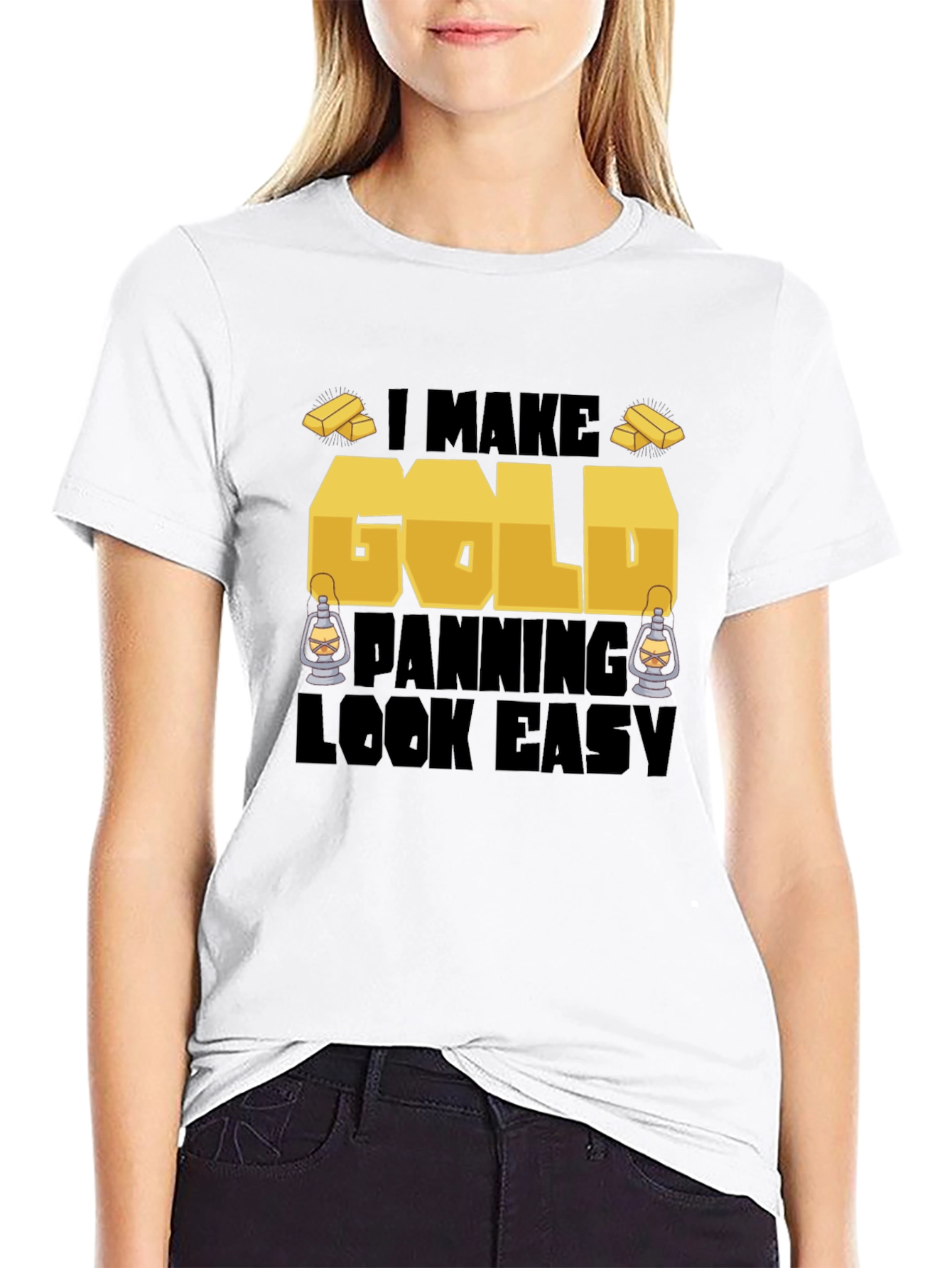 Gold Panning T-Shirt: I Make Gold Panning Look Easy