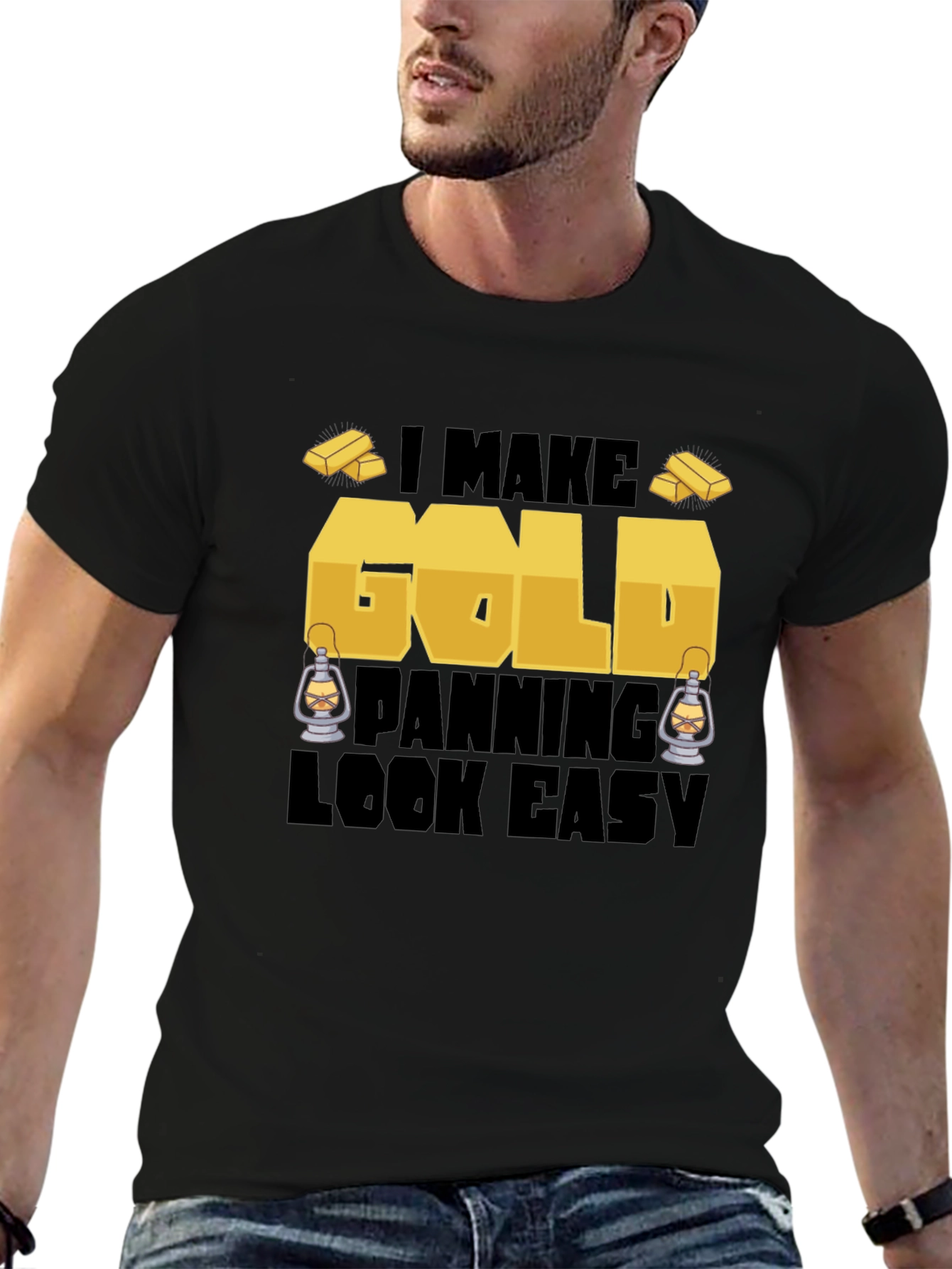 Gold Panning T-Shirt: I Make Gold Panning Look Easy
