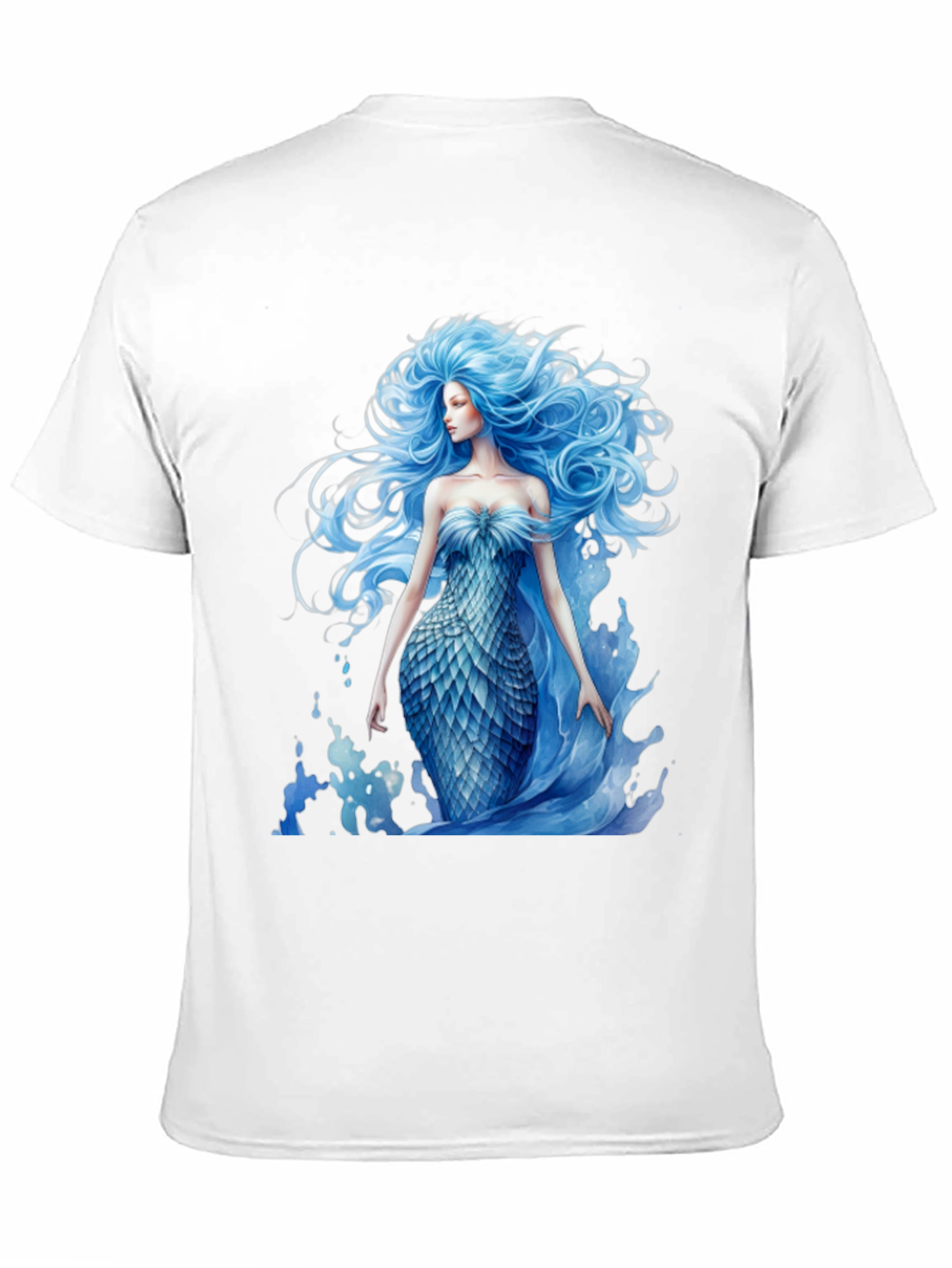 Mermaid Graphic T-Shirt - Unique Artistic Design