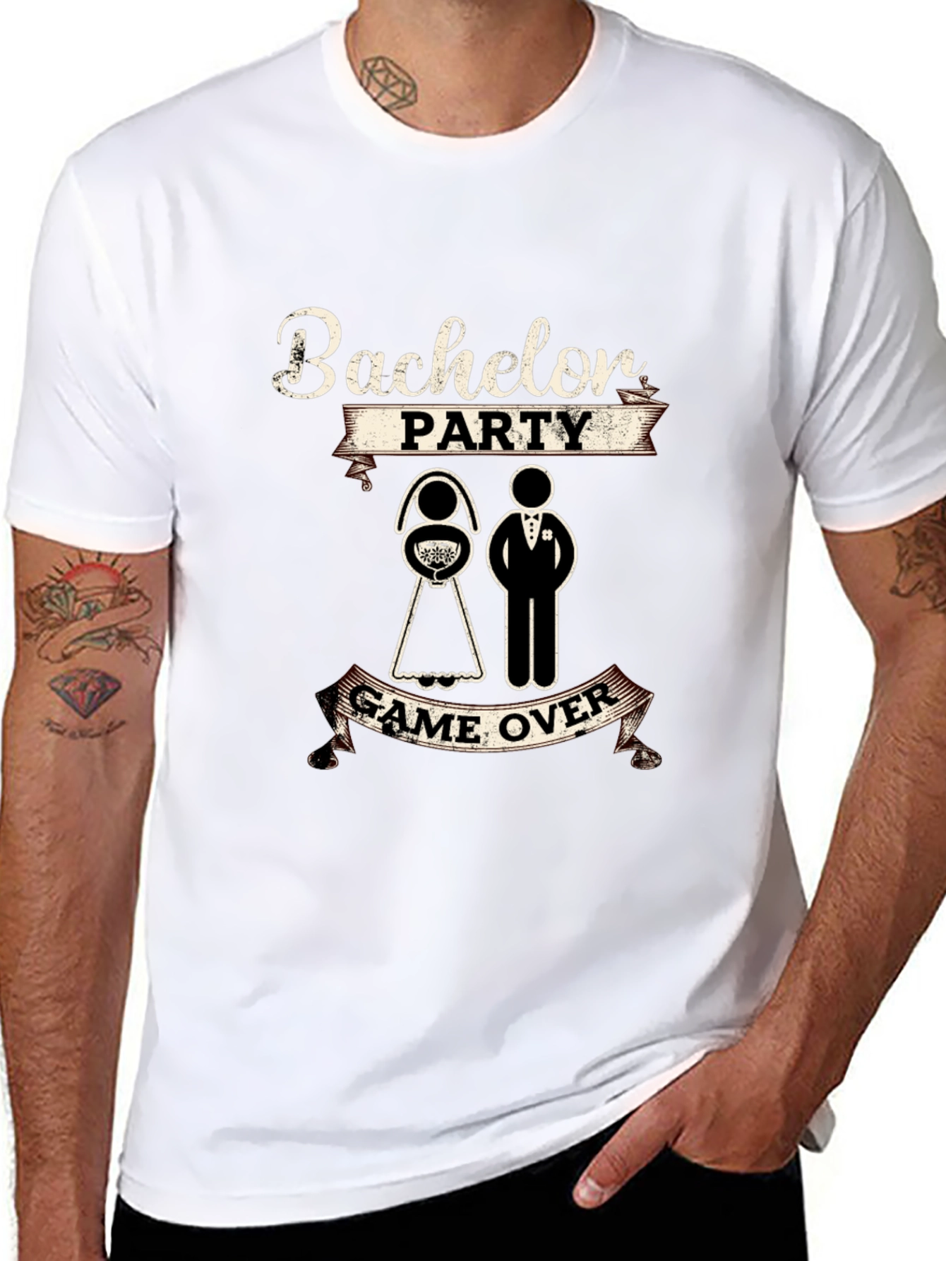Bachelor Party Game Over T-Shirt