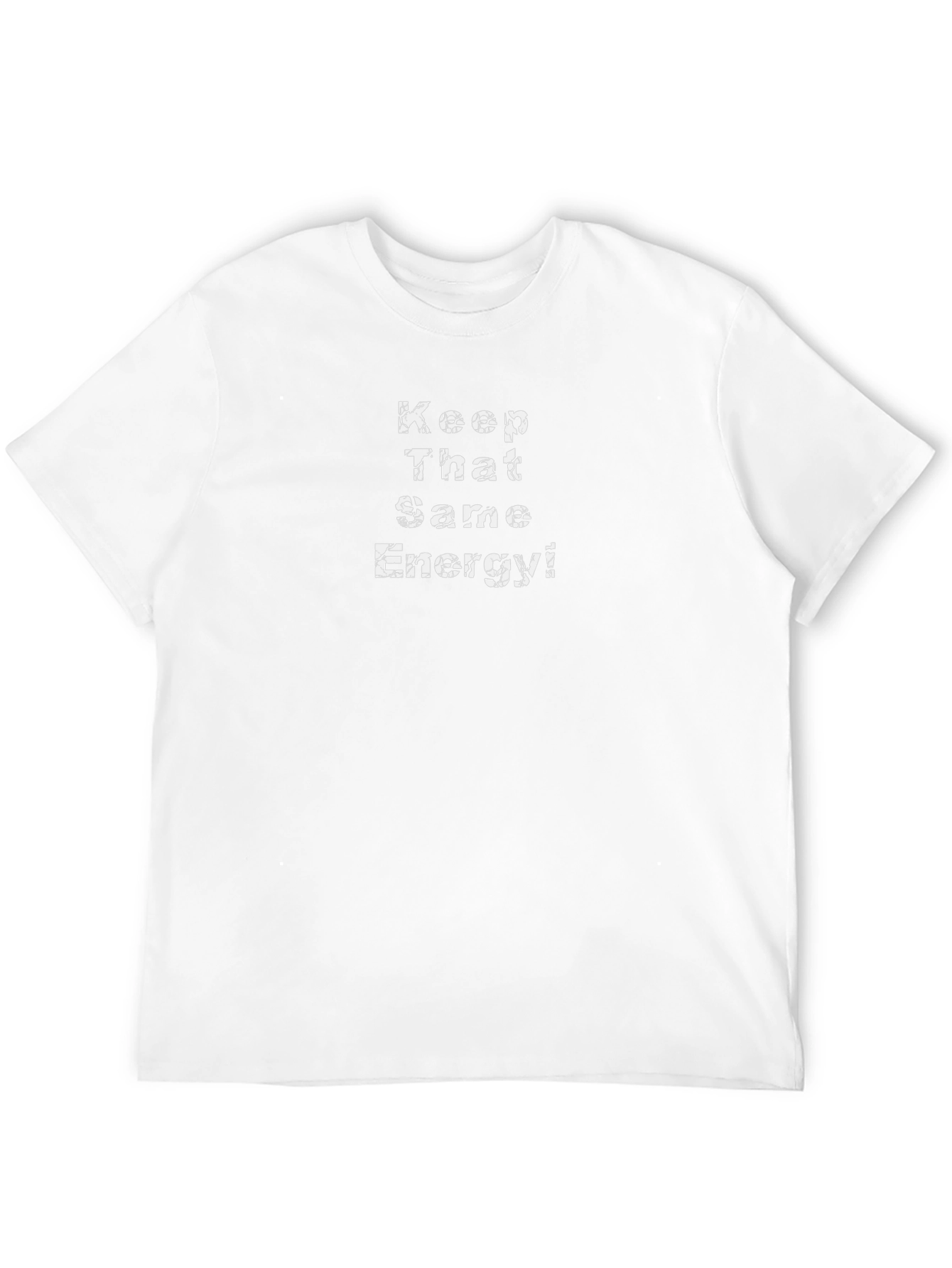 Keep That Same Energy Black Graphic Tee