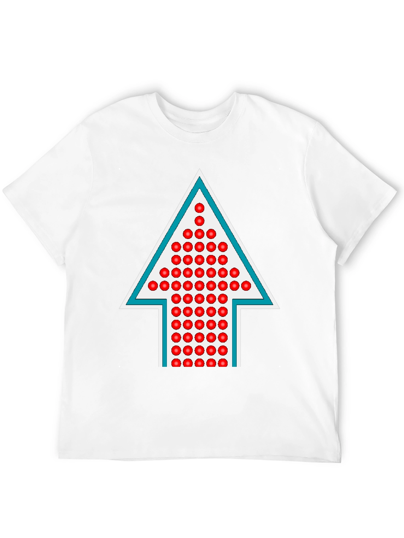 Arrow Up Graphic Tee - Modern Design
