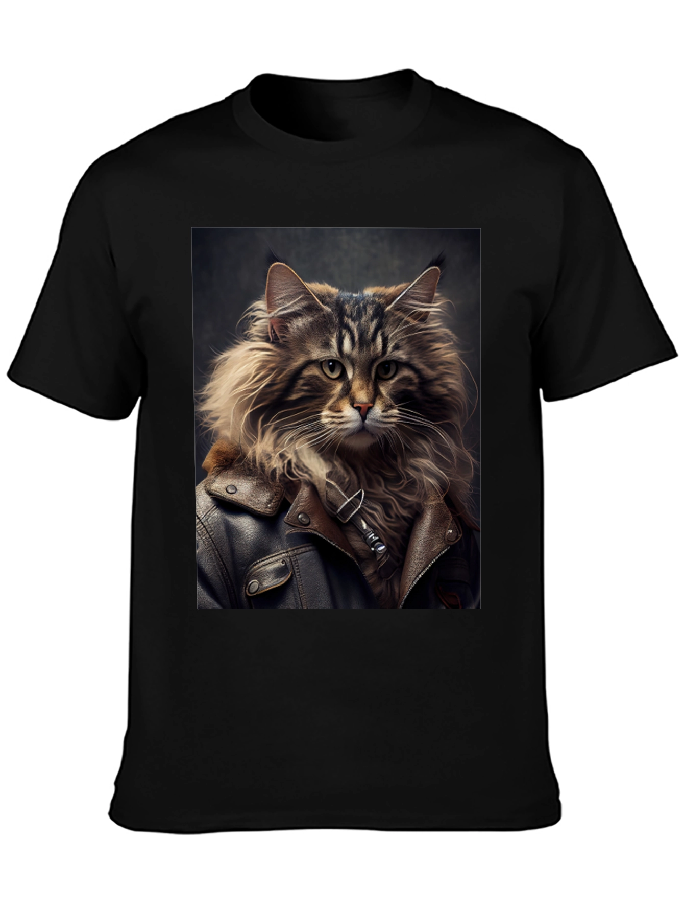 Cool Cat Biker T-Shirt