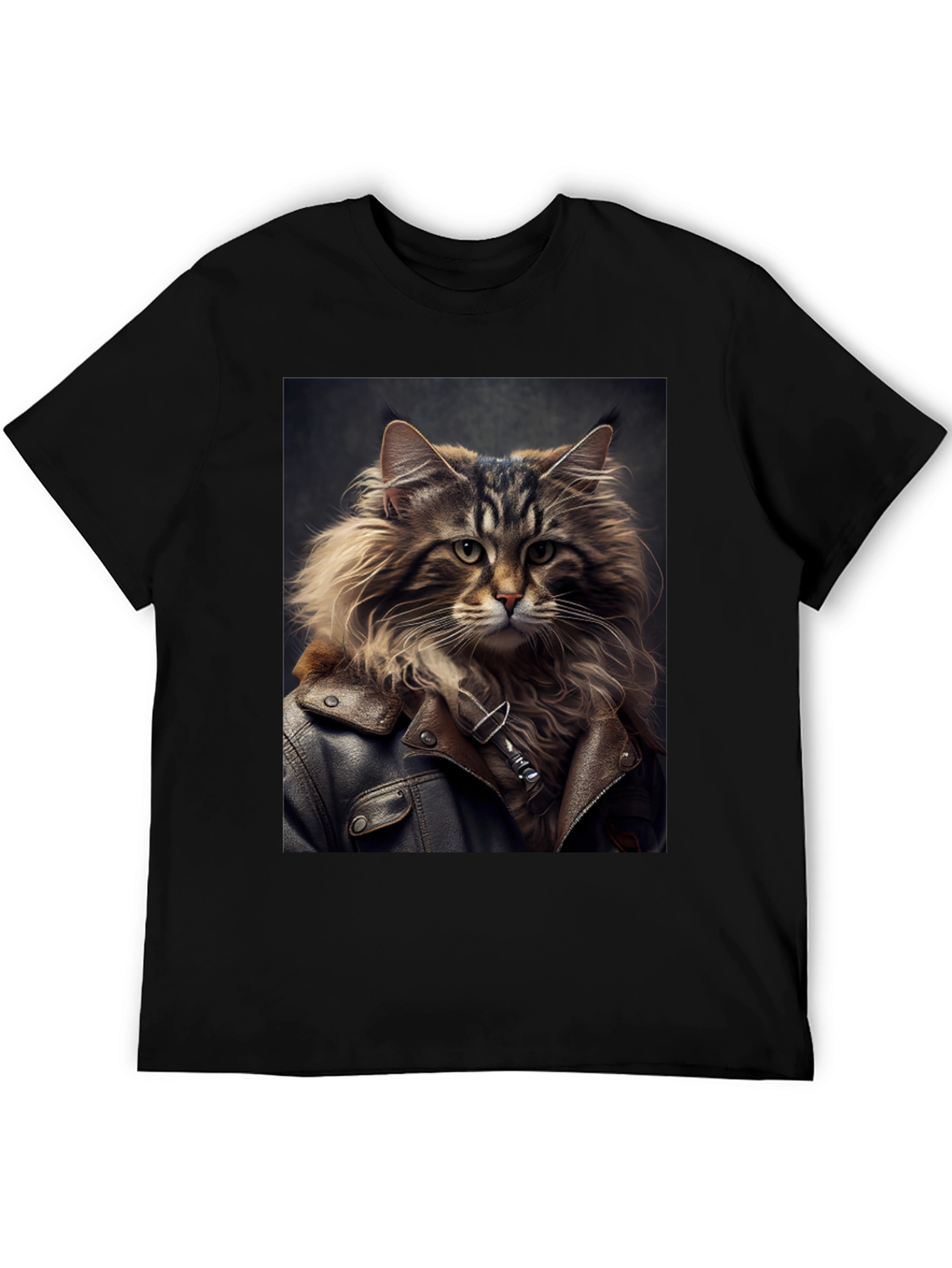Cool Cat Biker T-Shirt