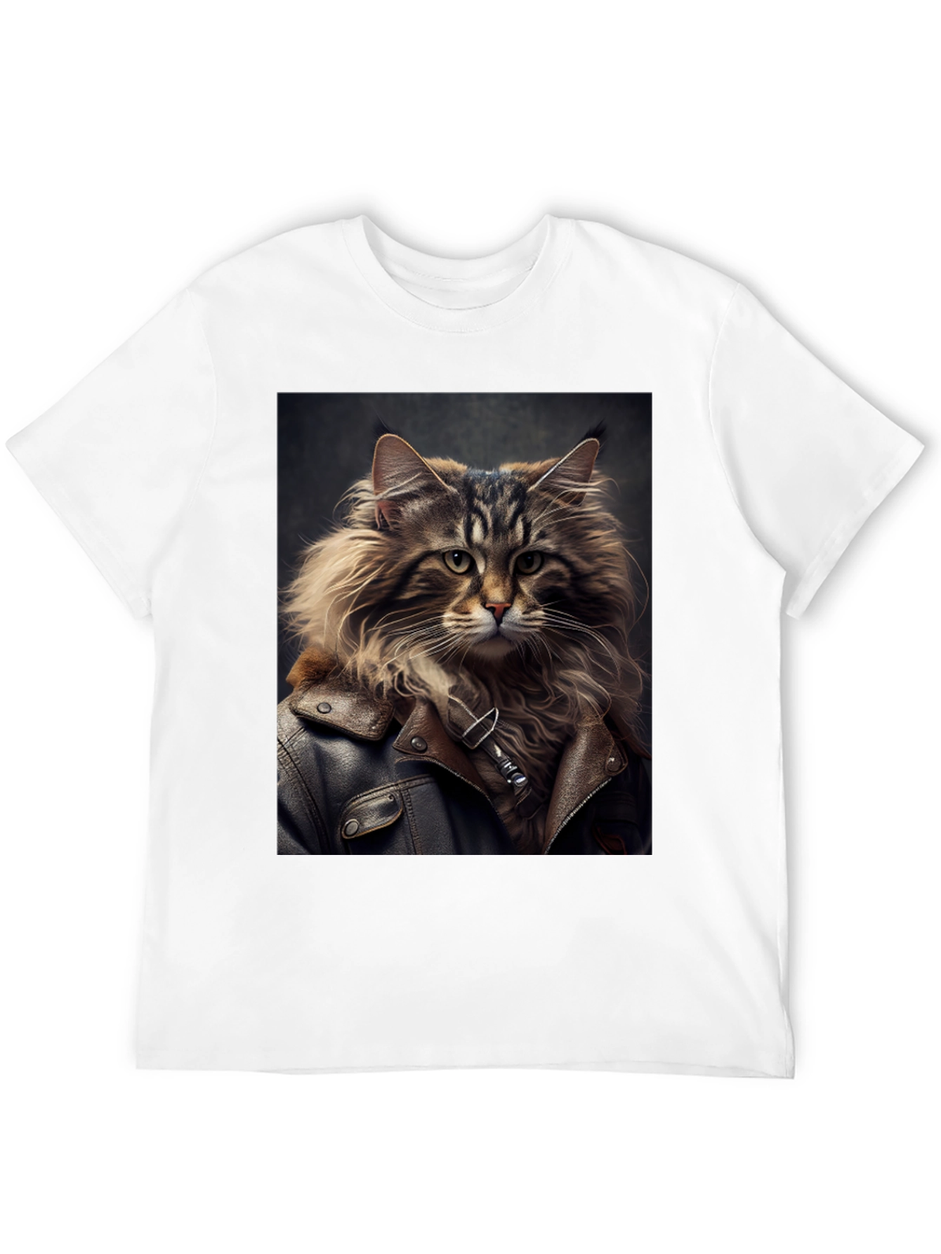Cool Cat Biker T-Shirt