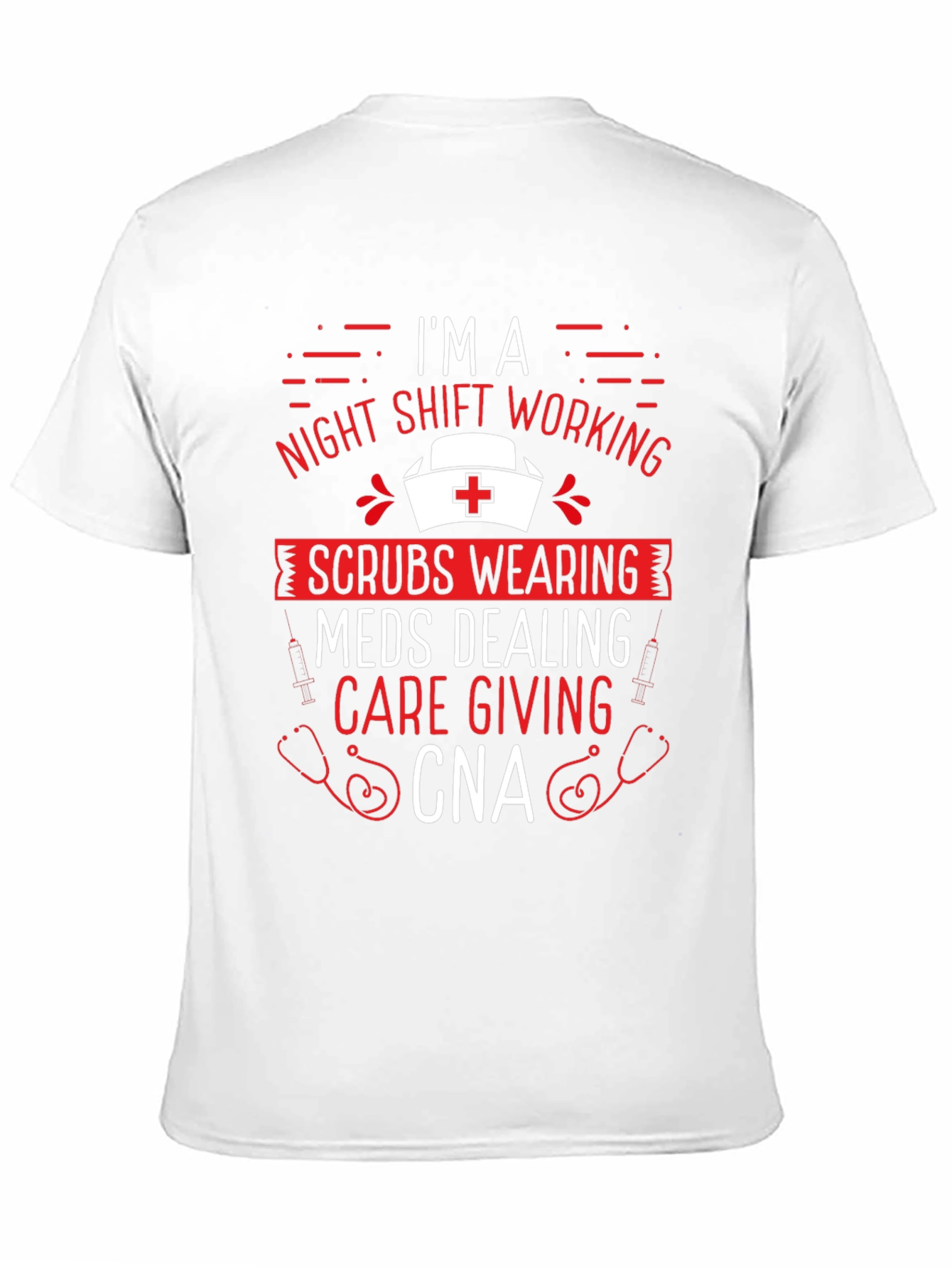 Night Shift CNA Graphic T-Shirt