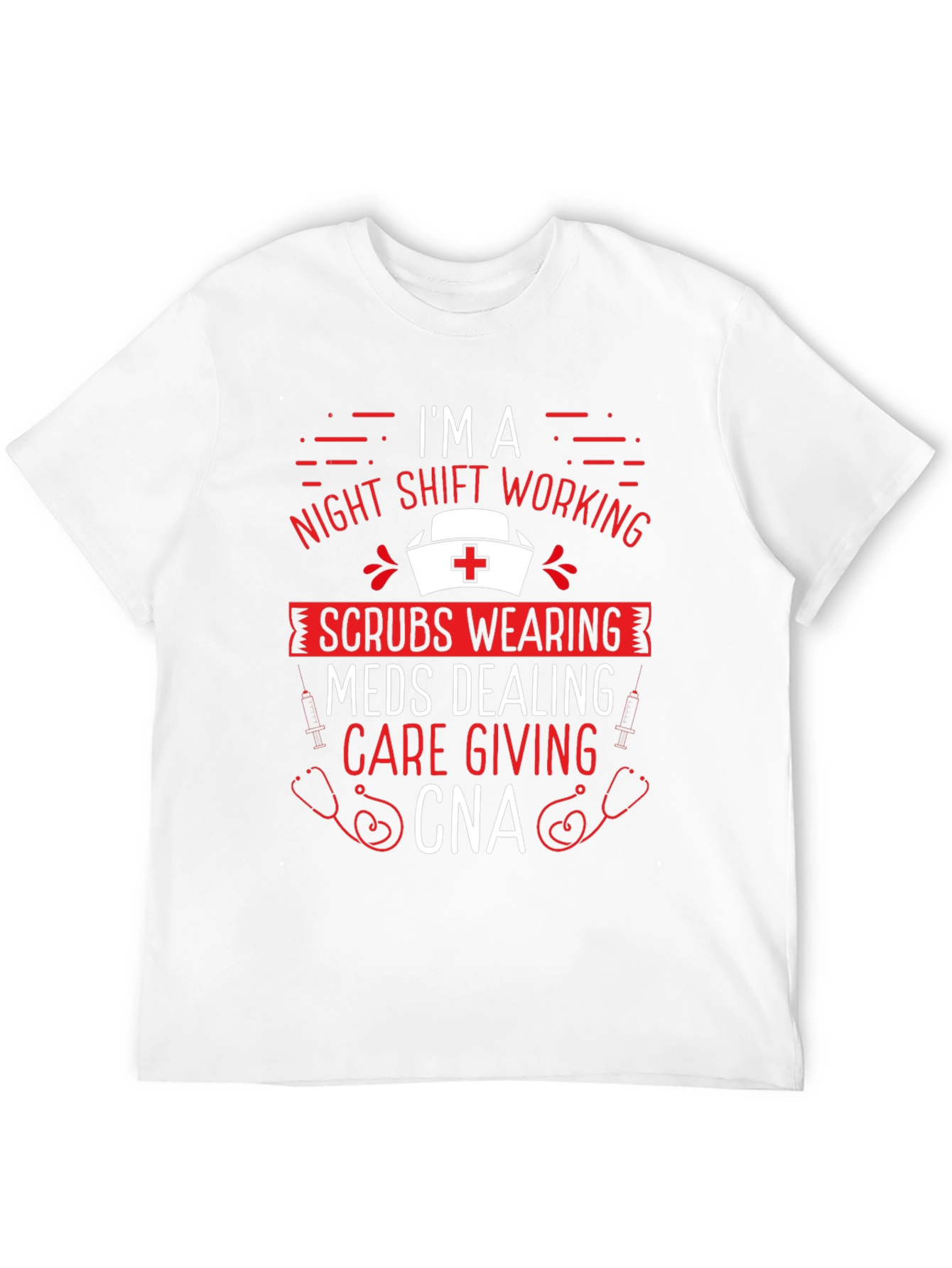 Night Shift CNA Graphic T-Shirt