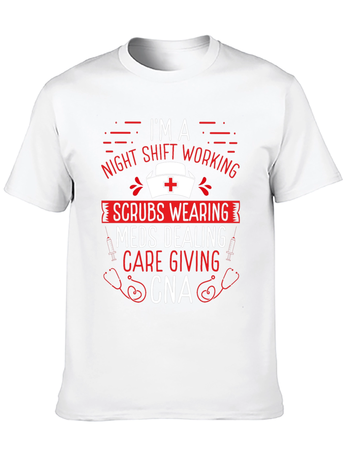 Night Shift CNA Graphic T-Shirt
