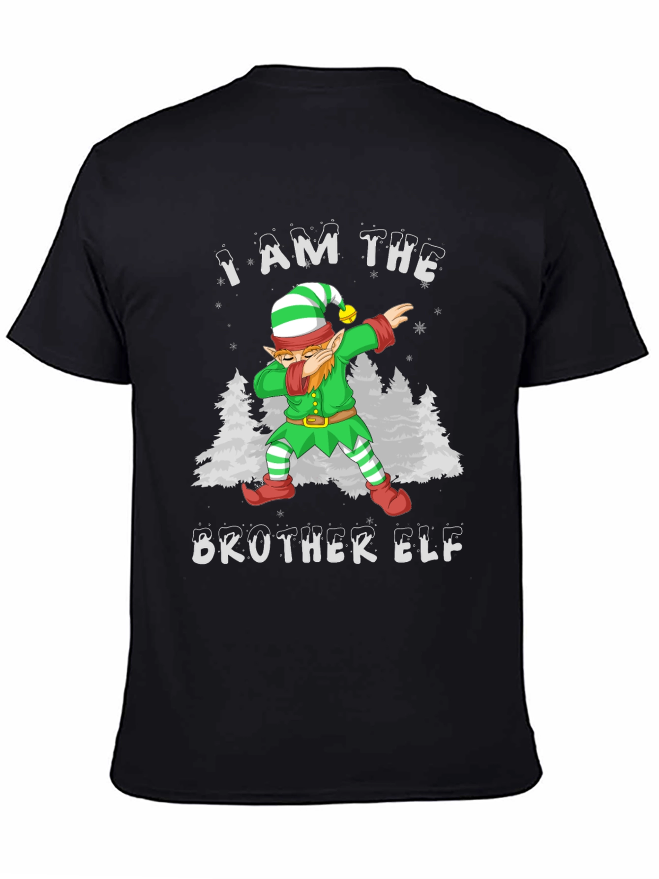 Brother Elf Dabbing Christmas T-Shirt