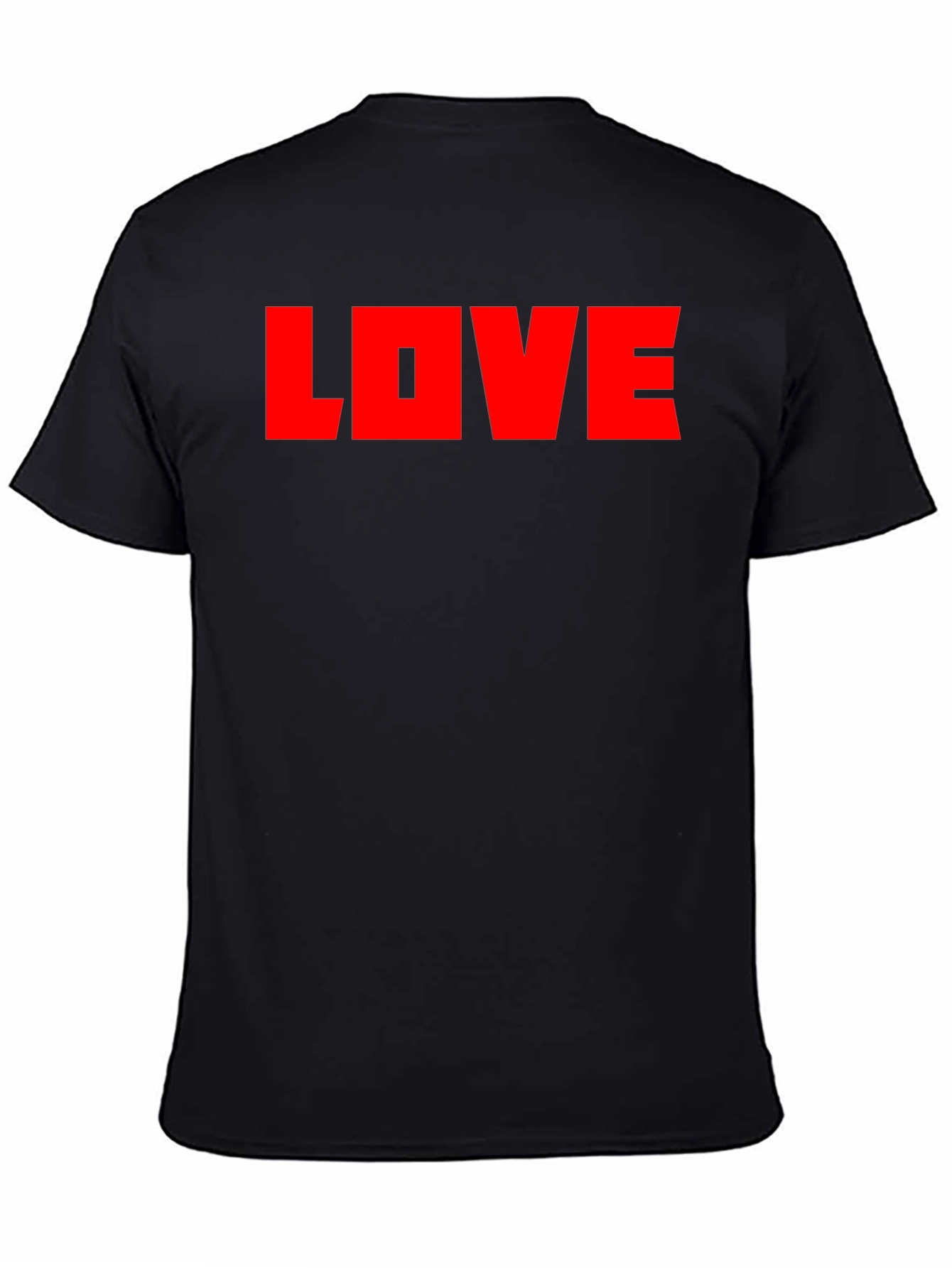 LOVE Graphic Black T-Shirt - Bold & Stylish