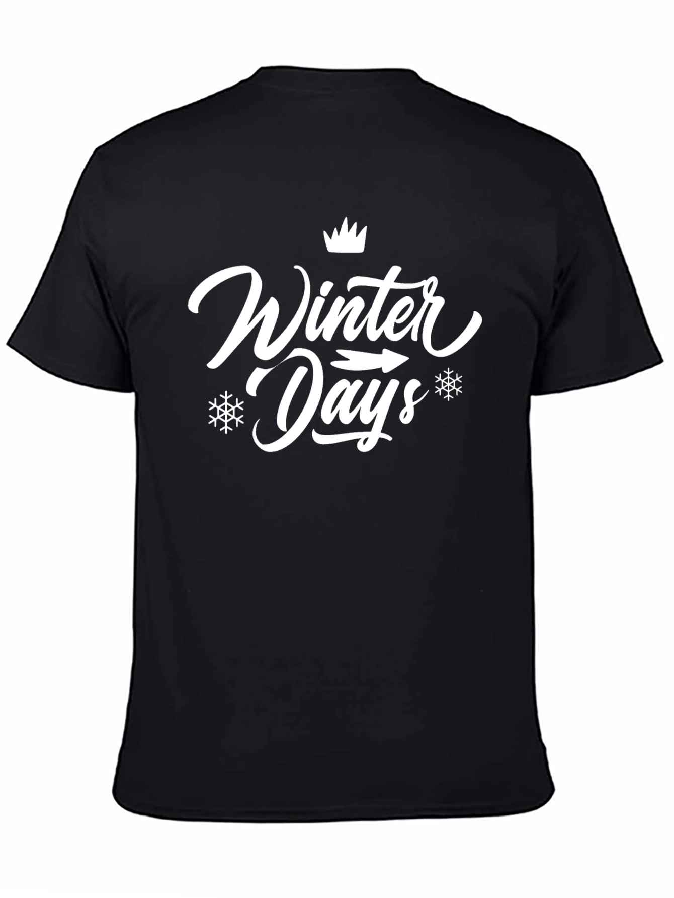 Winter Days Graphic T-Shirt - Stylish Holiday Apparel