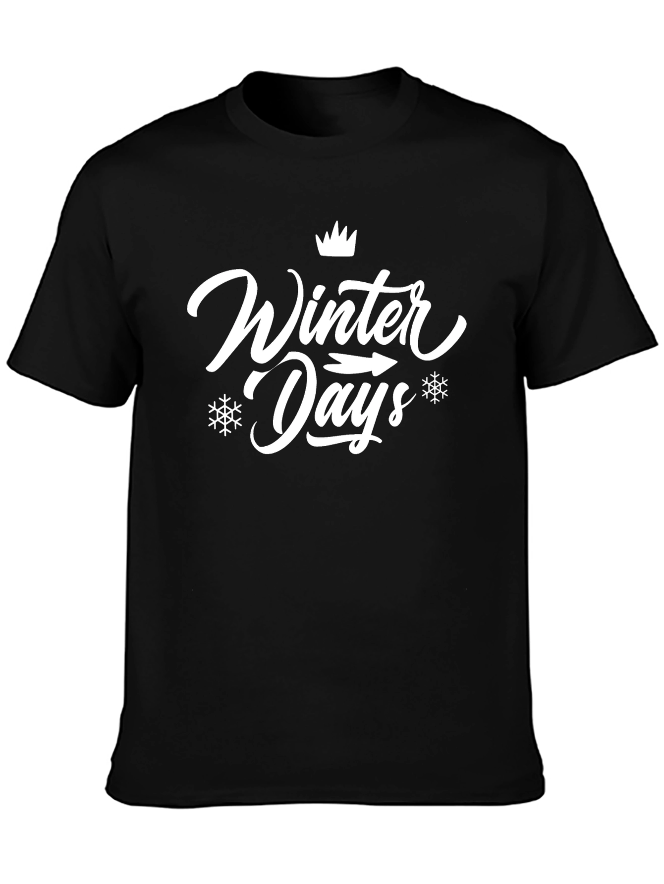 Winter Days Graphic T-Shirt - Stylish Holiday Apparel