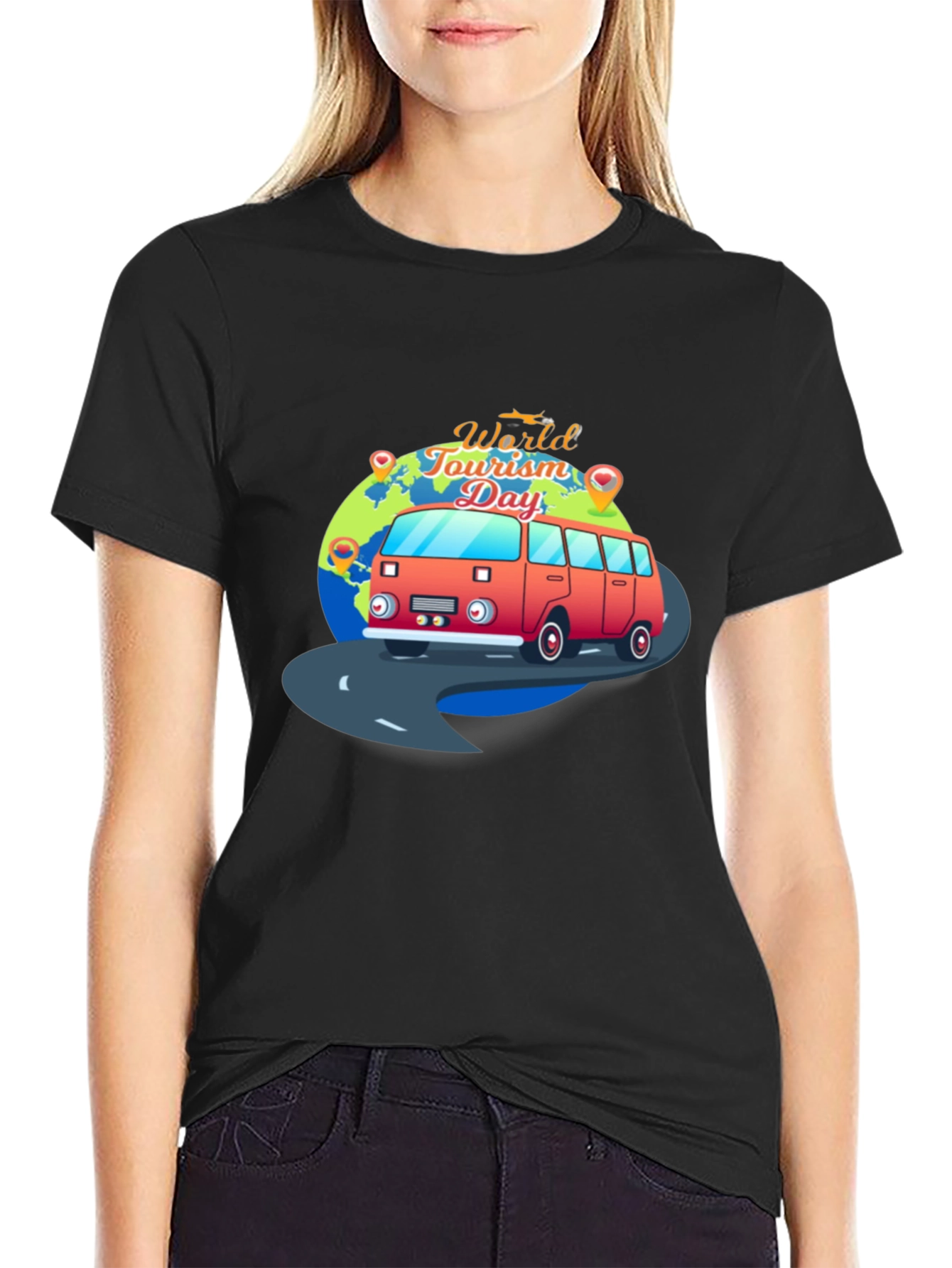 World Tourism Day Graphic T-Shirt