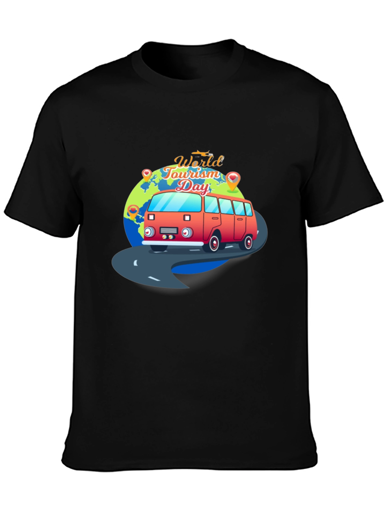 World Tourism Day Graphic T-Shirt