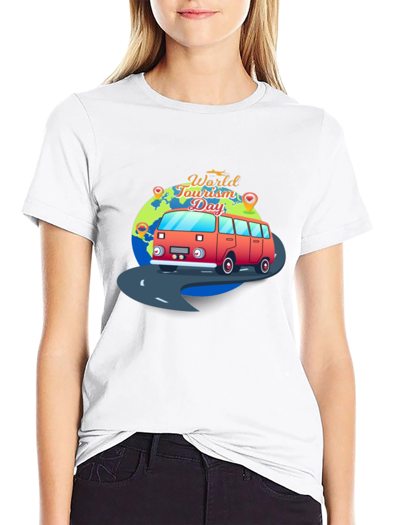 World Tourism Day Graphic T-Shirt