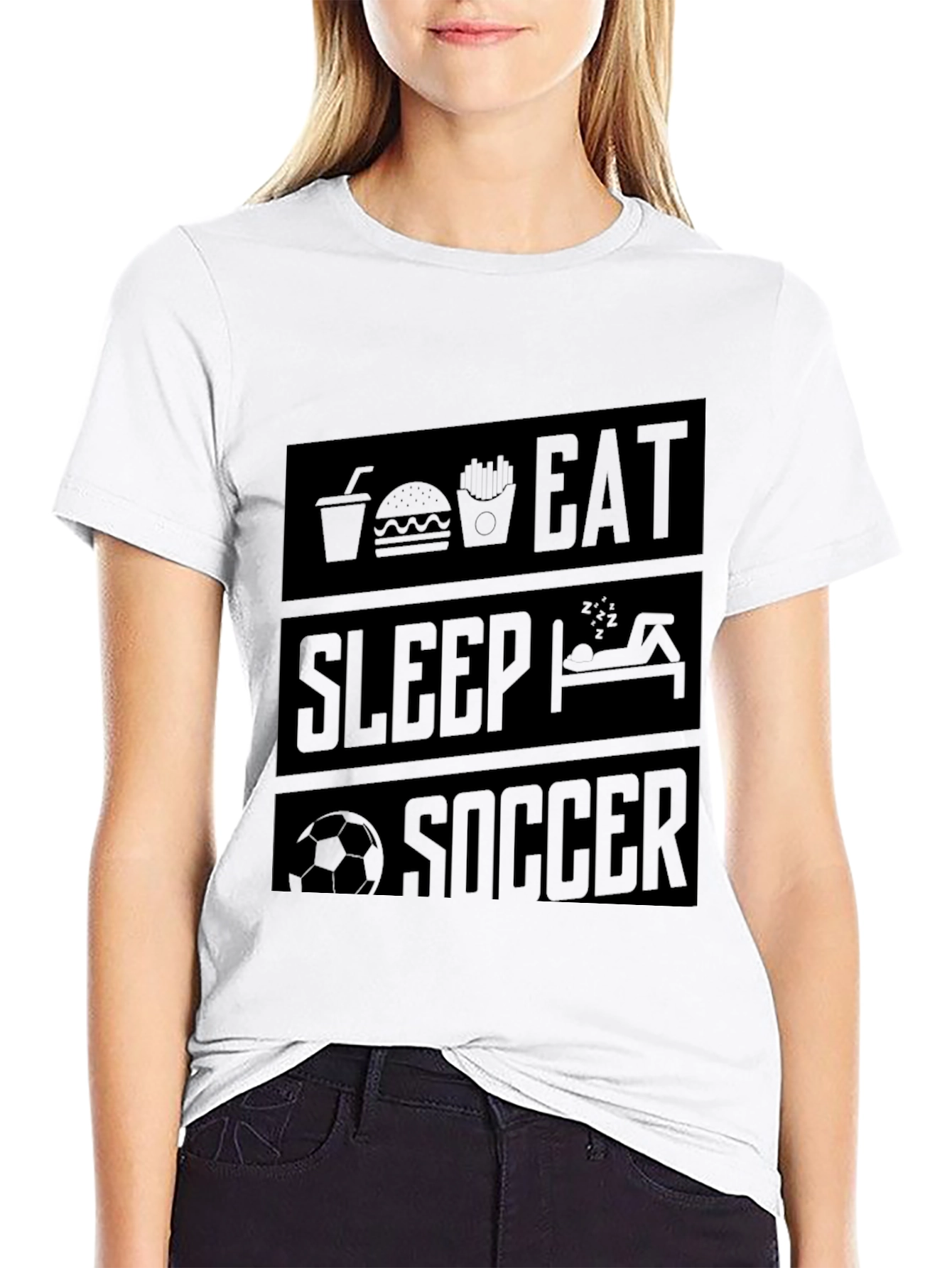 Eat Sleep Soccer T-Shirt