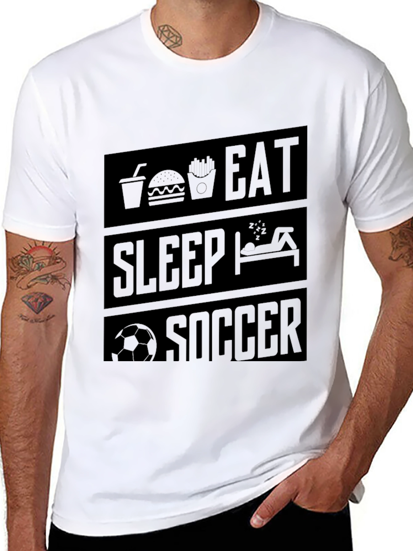 Eat Sleep Soccer T-Shirt