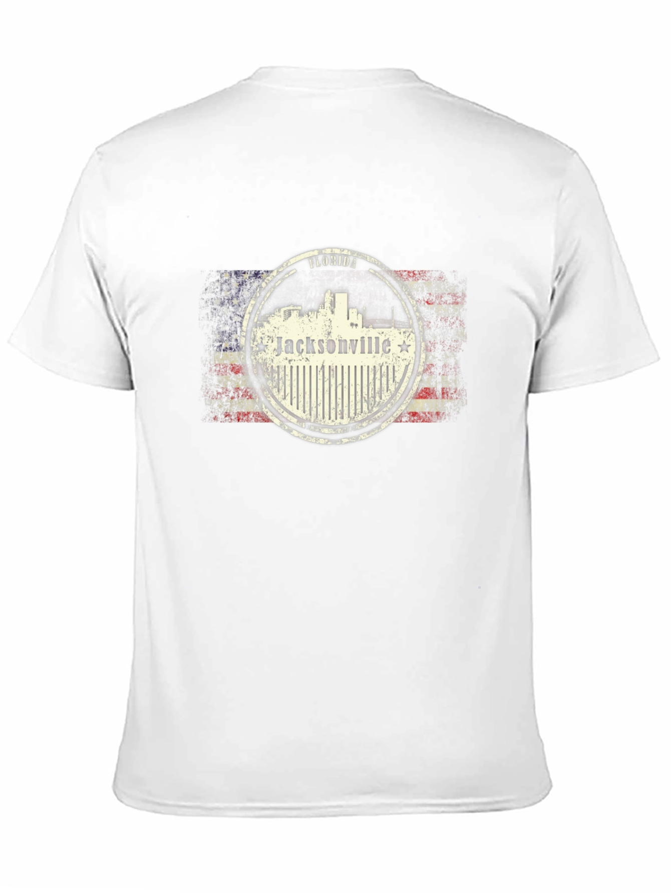 Jacksonville Florida USA Flag T-Shirt
