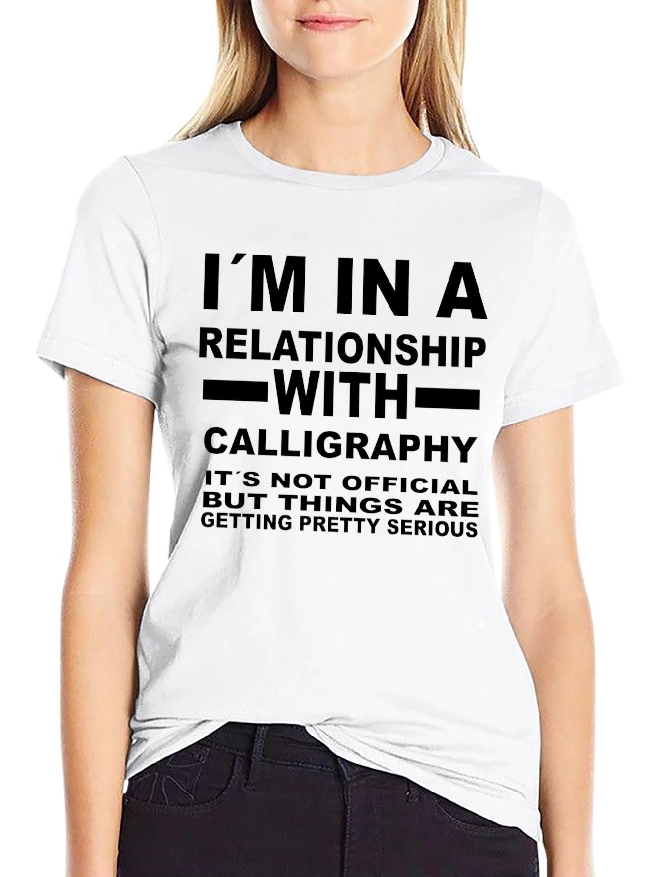 Calligraphy Relationship Graphic T-Shirt