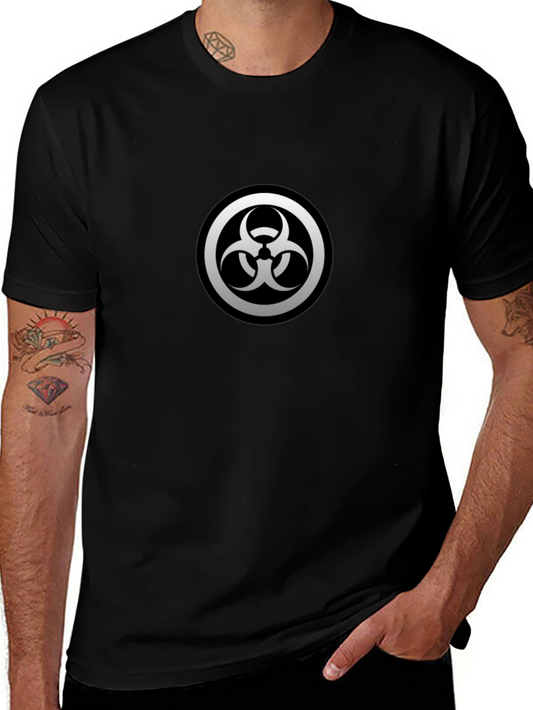 Biohazard Symbol Black T-Shirt