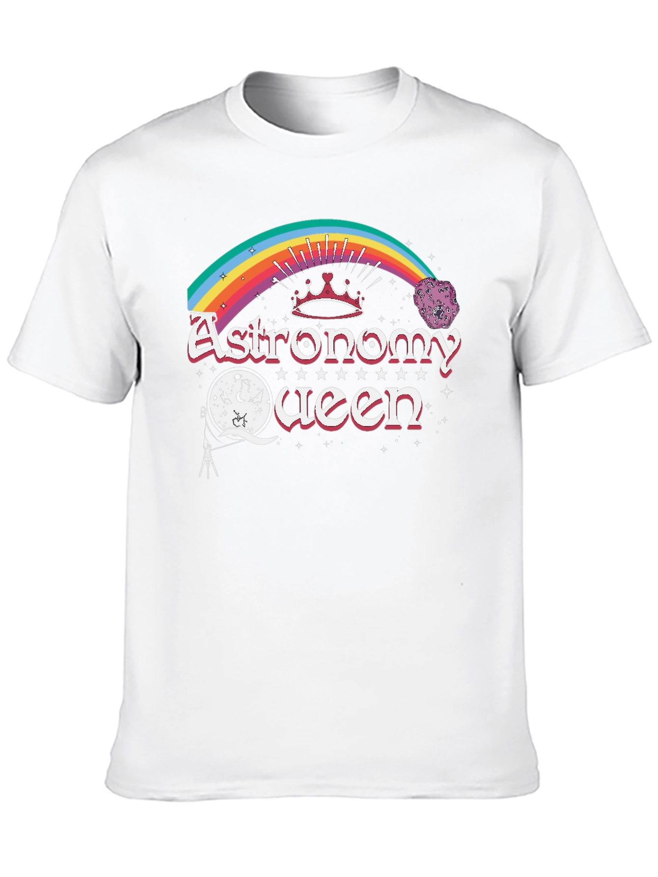 Astronomy Queen Black T-Shirt