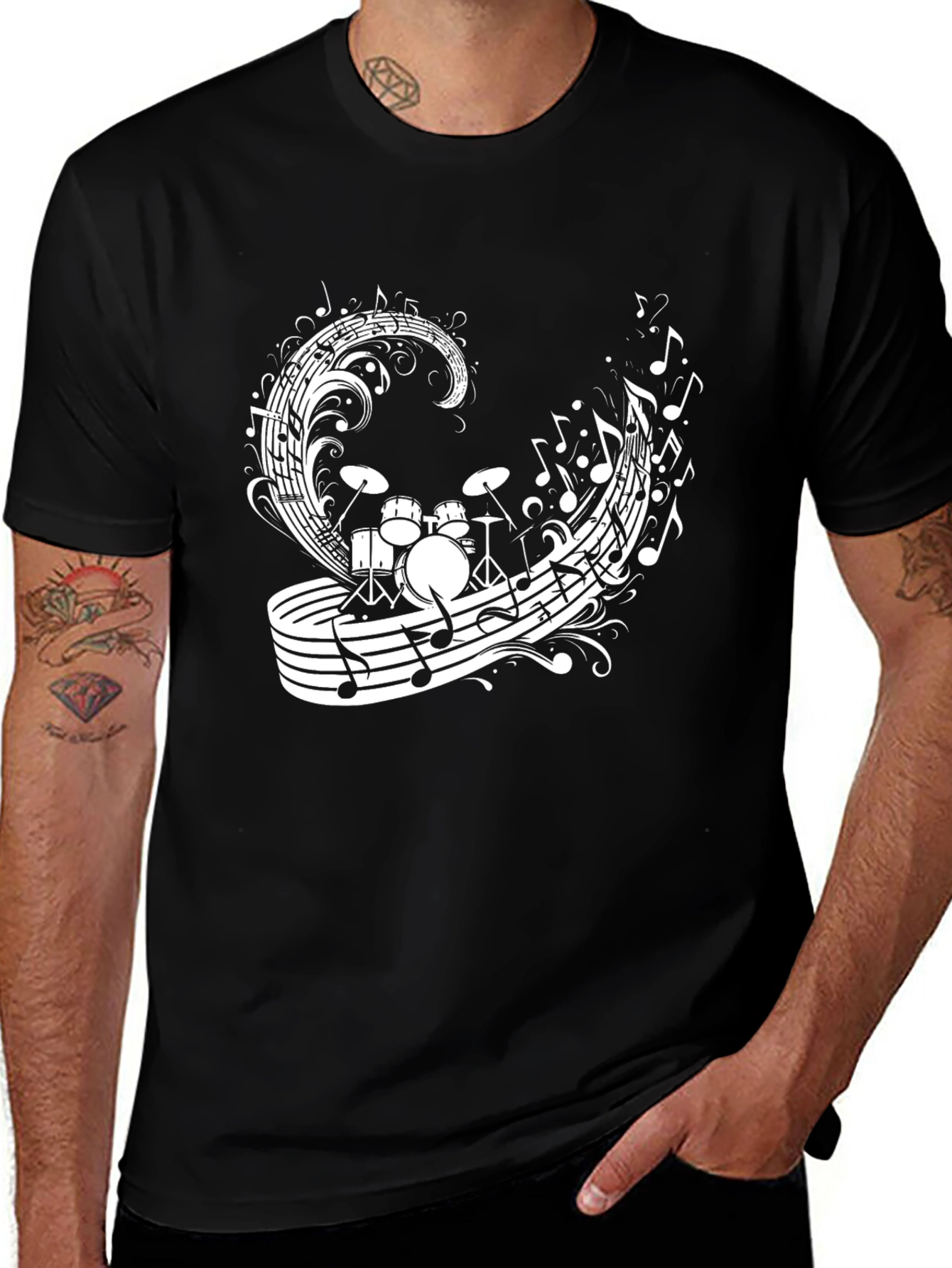 Musical Drumset T-Shirt