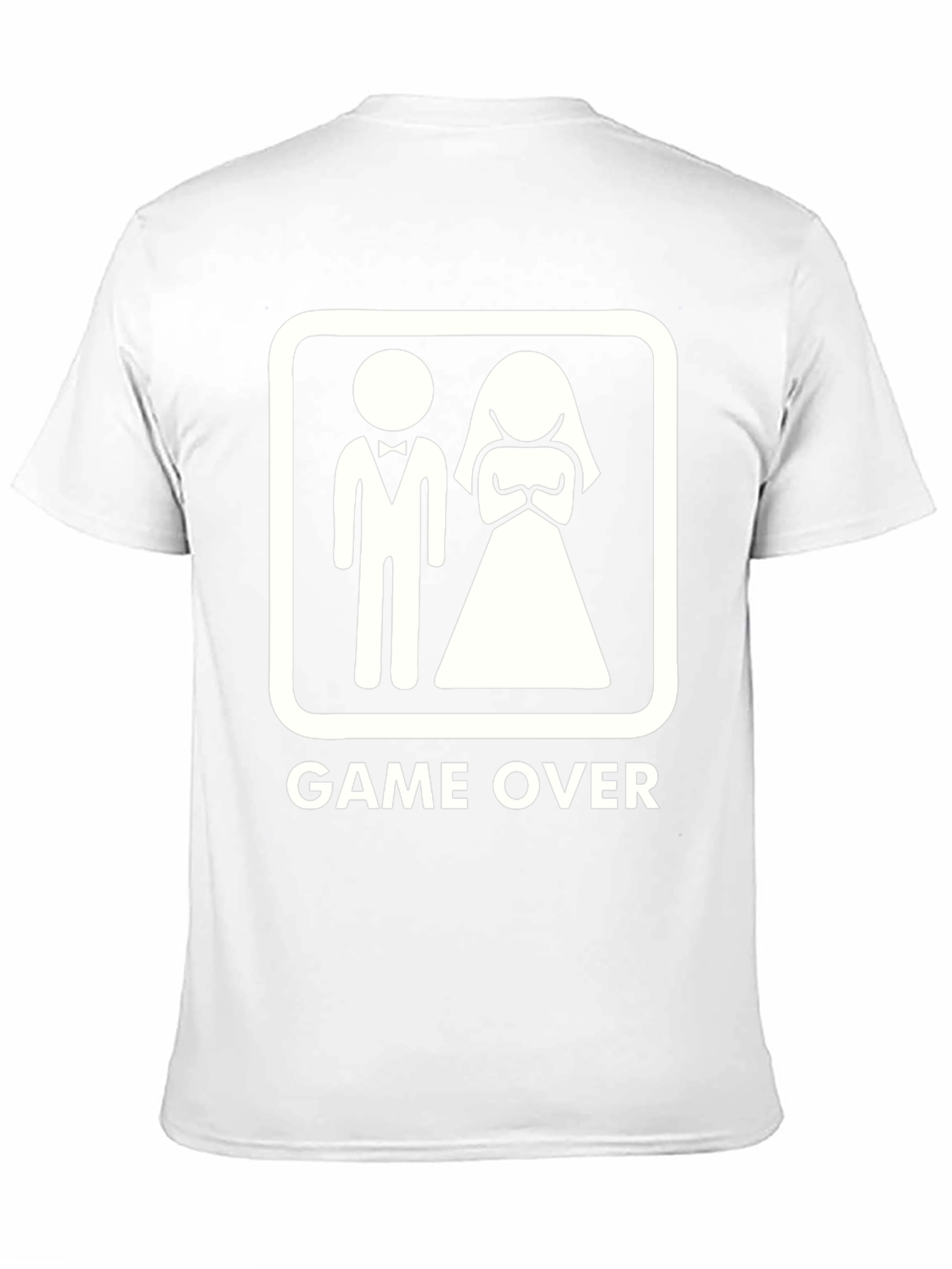 Game Over Groom Bride Graphic T-Shirt