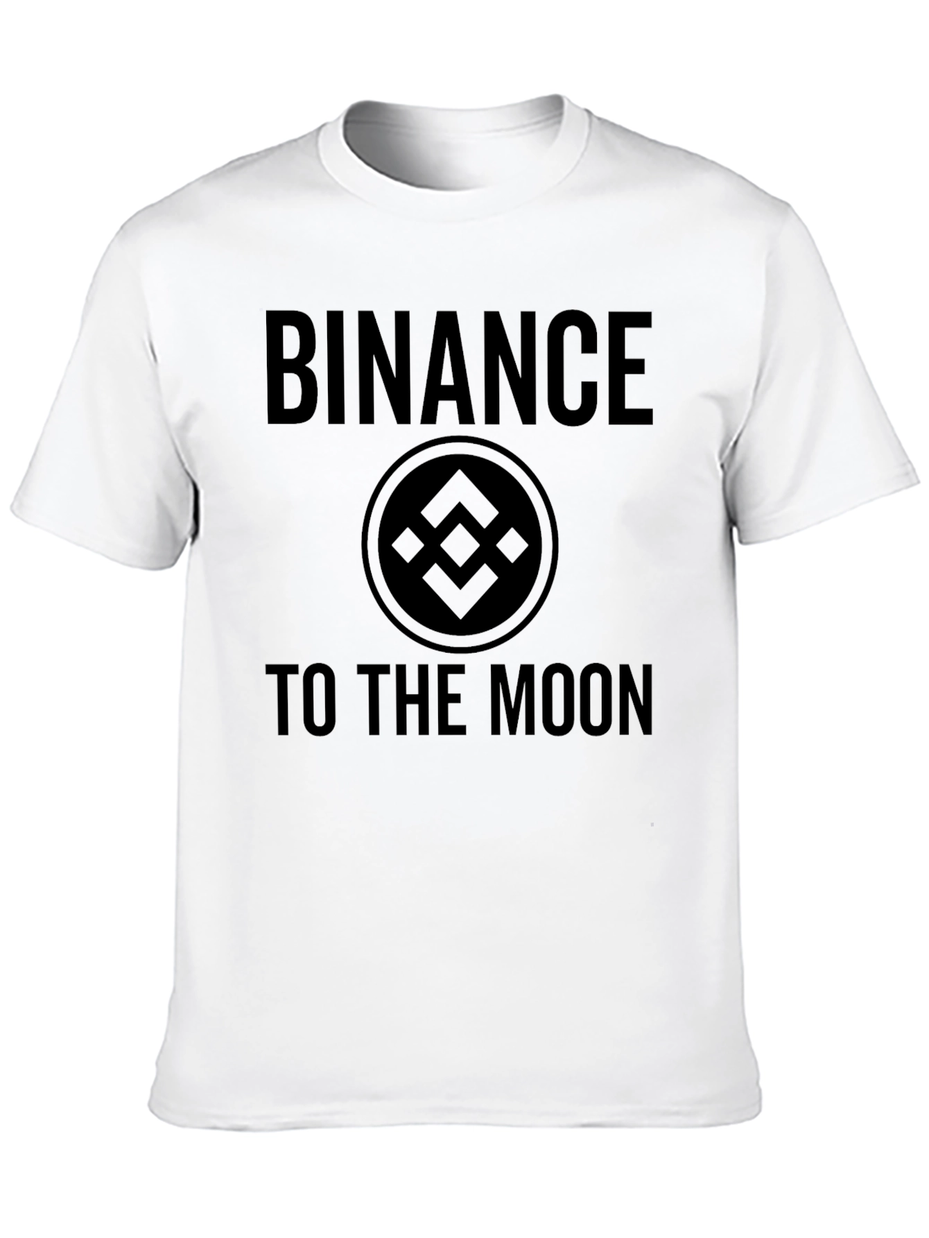 Binance Crypto To The Moon Graphic T-Shirt