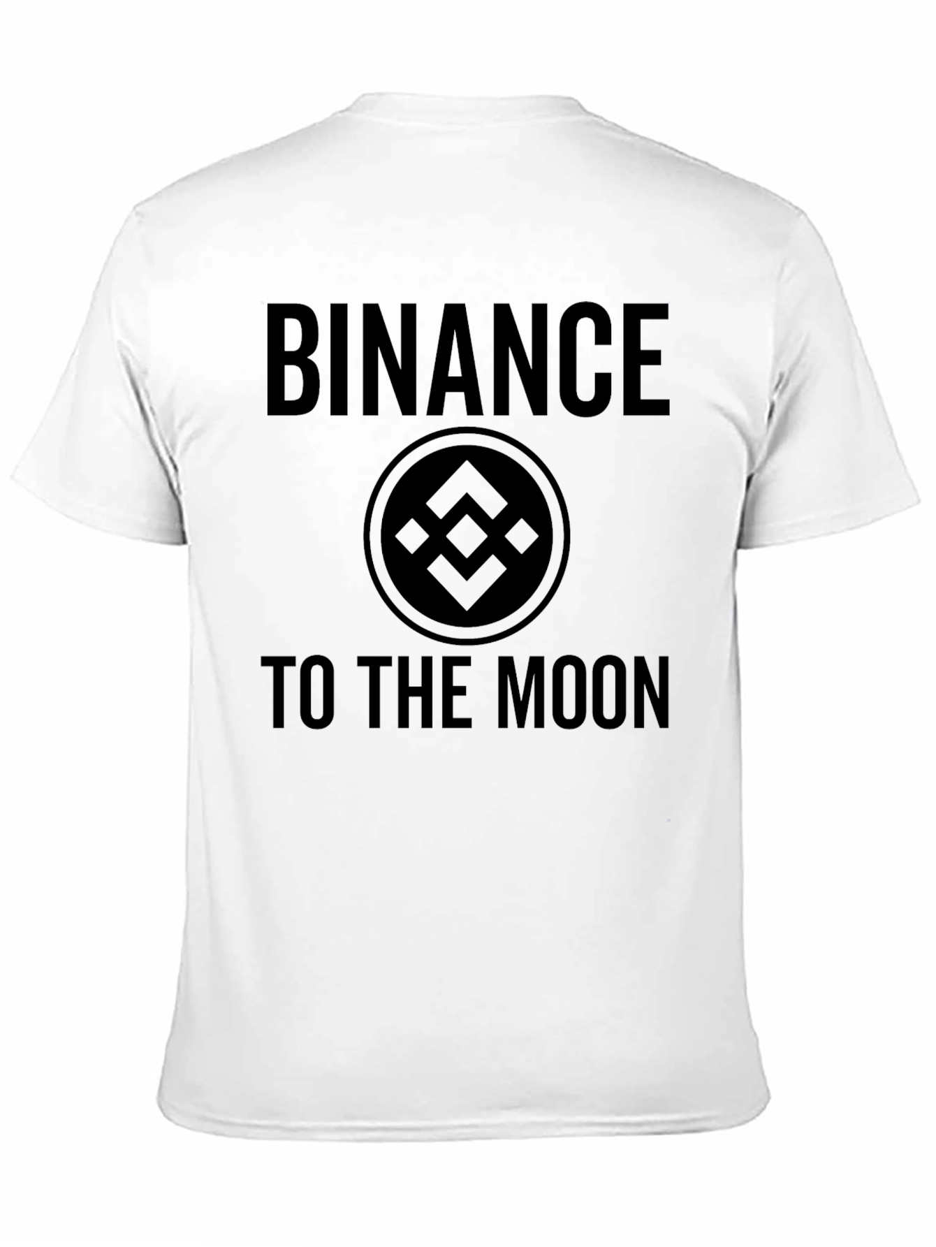 Binance Crypto To The Moon Graphic T-Shirt