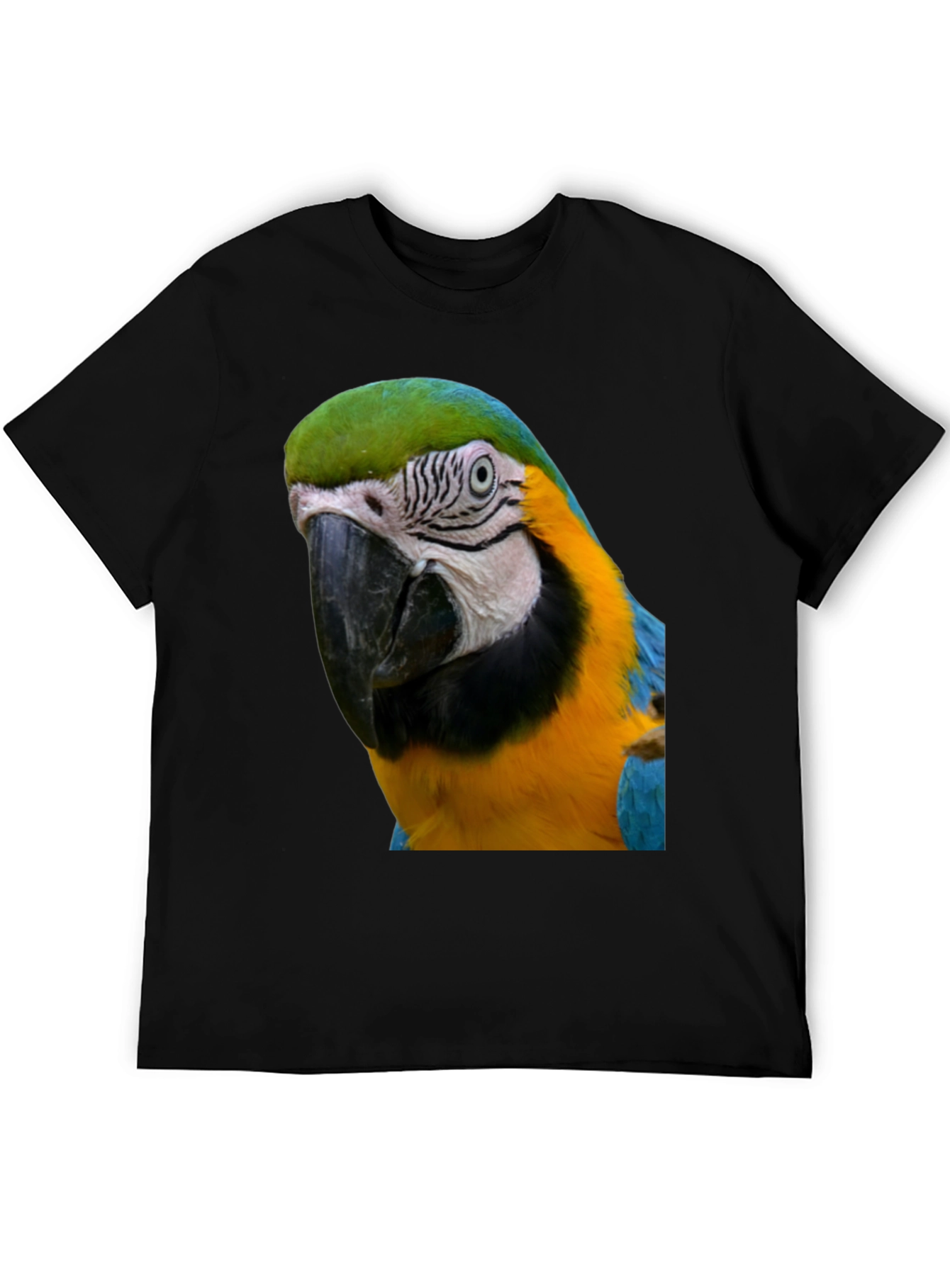 Parrot Graphic T-Shirt - Unique Bird Design