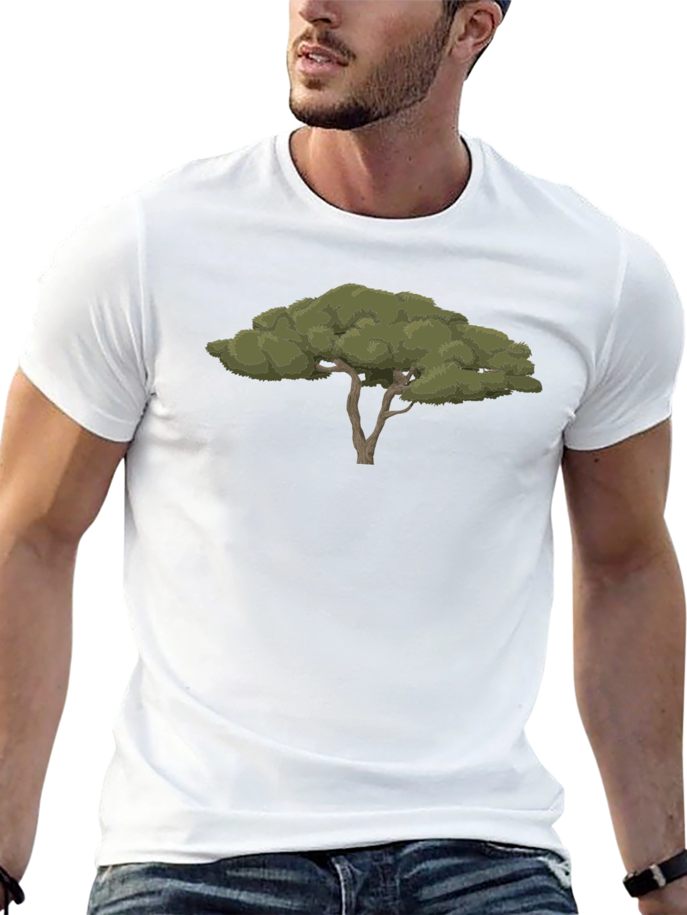 Arboreal T-Shirt: Nature-Inspired Graphic Tee