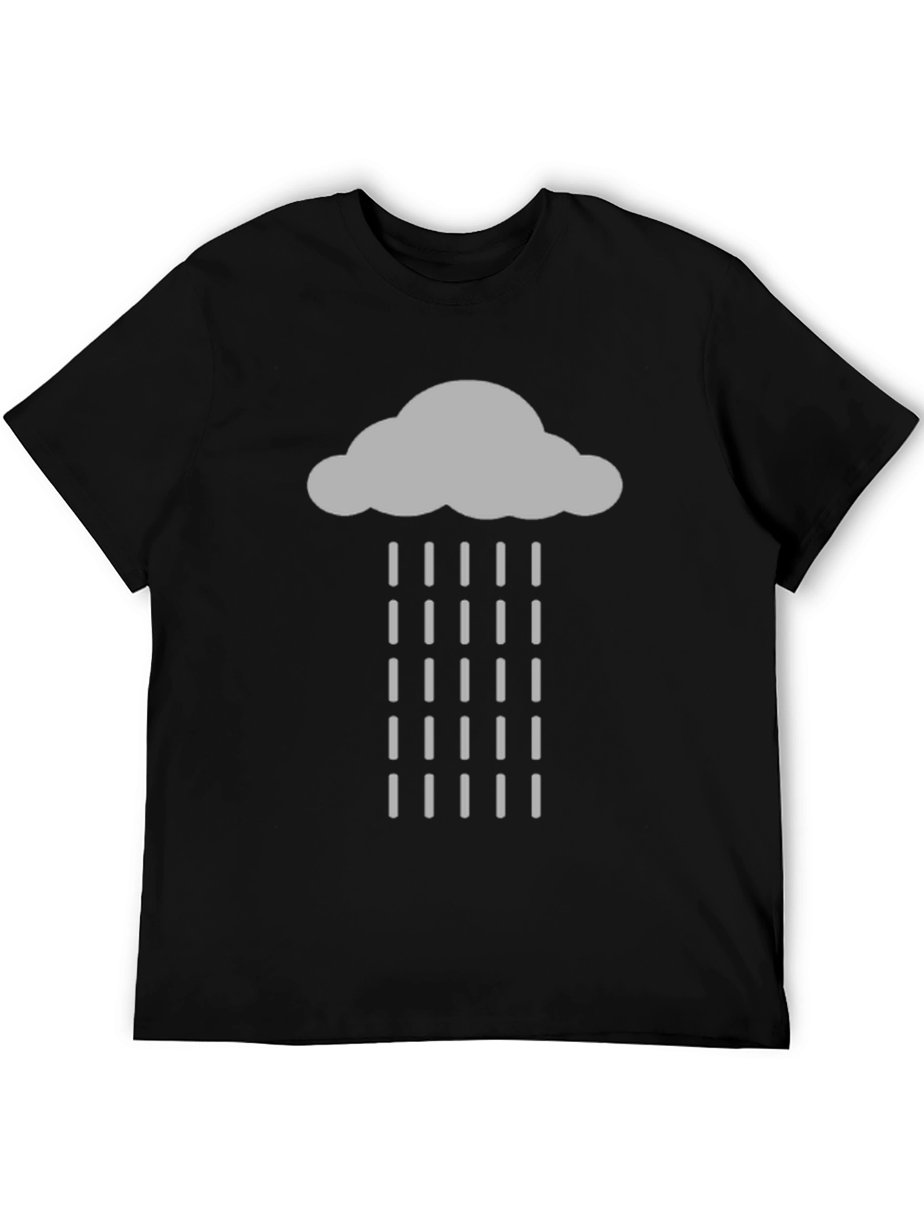 Rain Cloud Graphic T-Shirt - Weather Tee