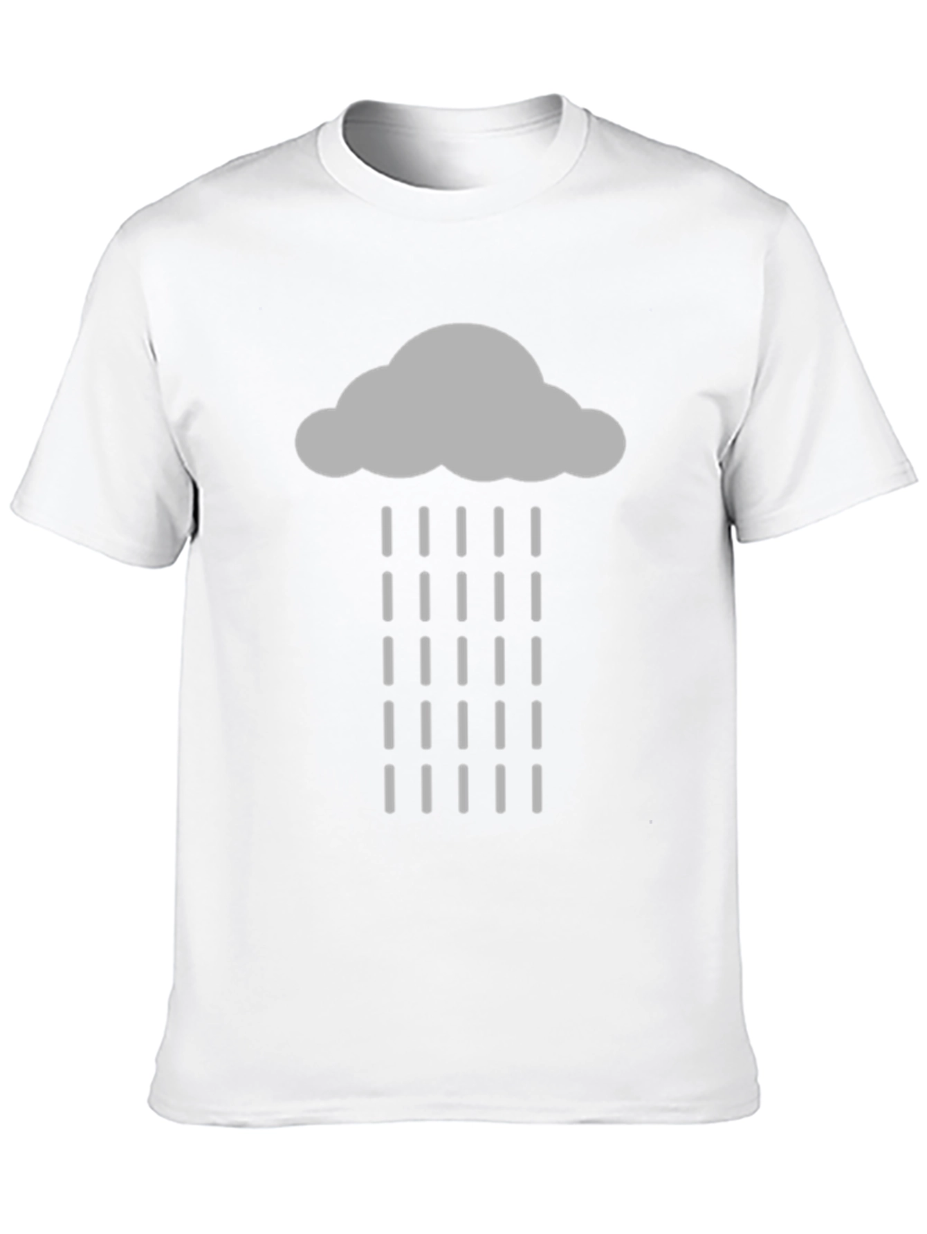 Rain Cloud Graphic T-Shirt - Weather Tee