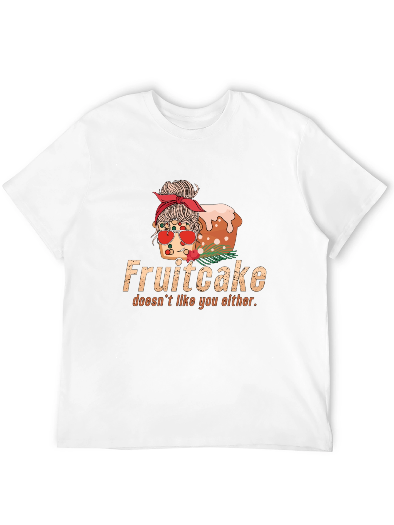 Fruitcake Graphic Tee - Funny Holiday Shirt