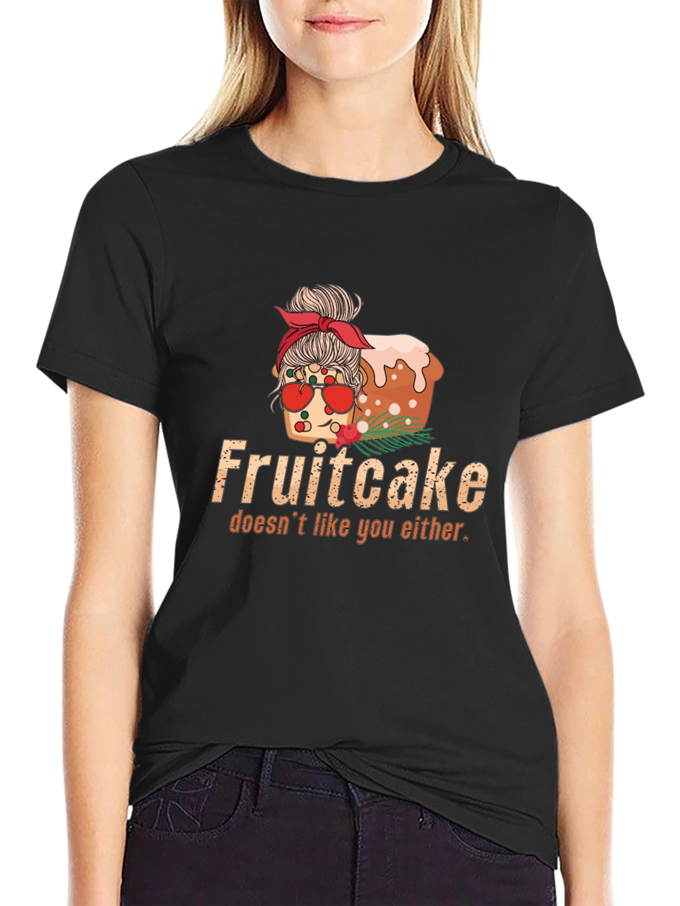 Fruitcake Graphic Tee - Funny Holiday Shirt