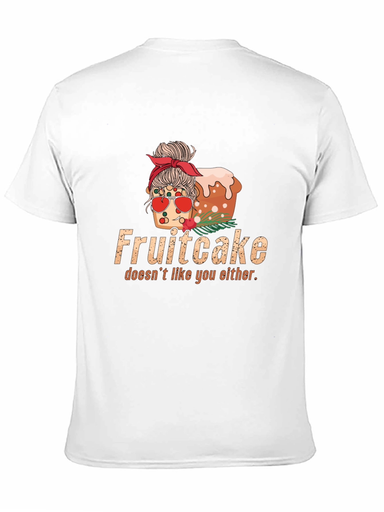 Fruitcake Graphic Tee - Funny Holiday Shirt