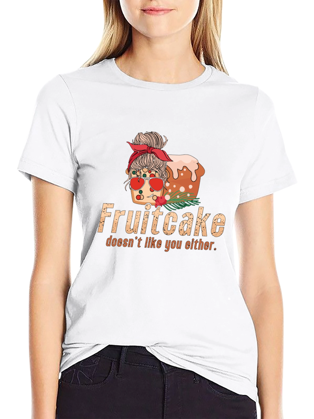 Fruitcake Graphic Tee - Funny Holiday Shirt