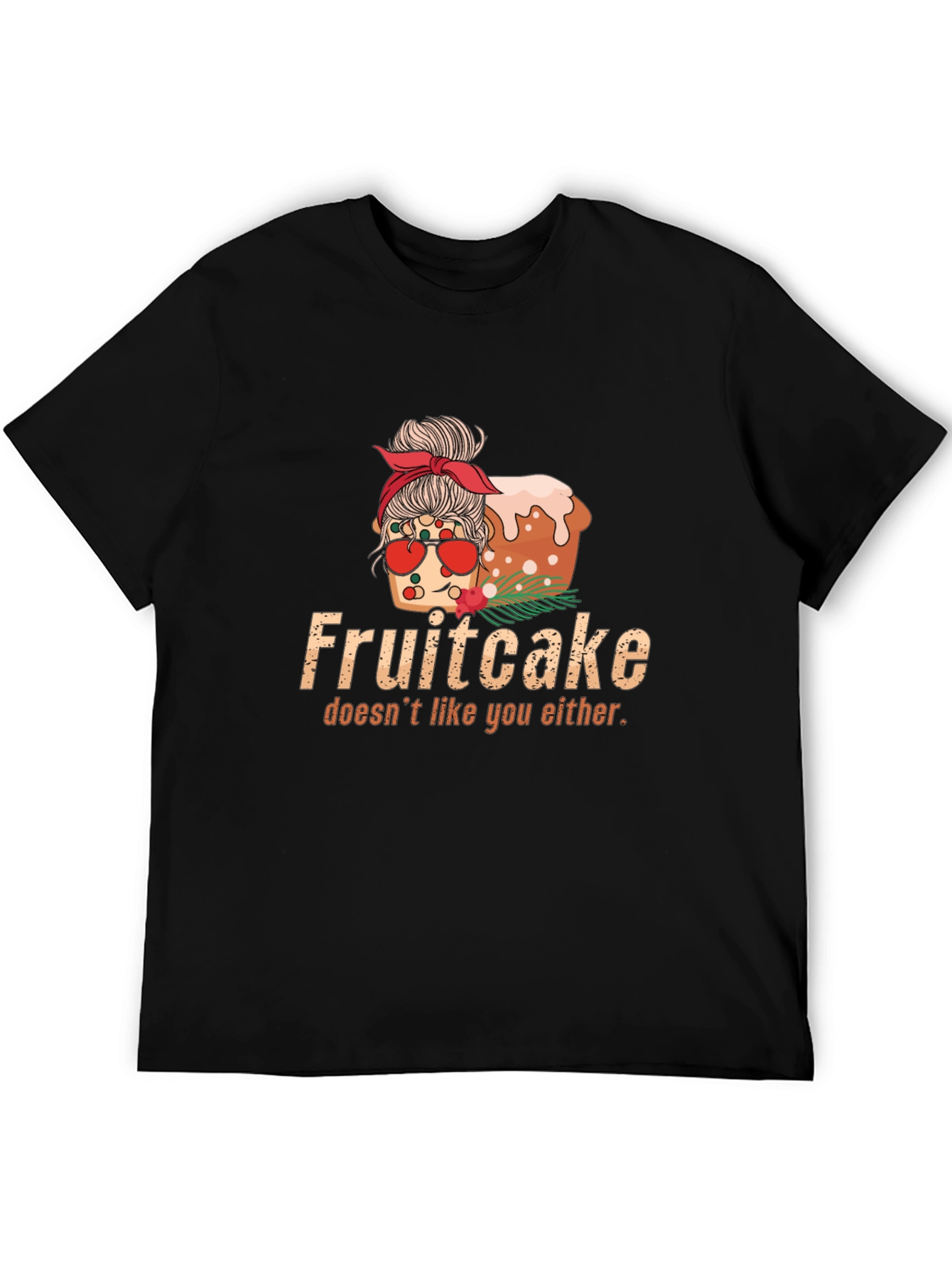 Fruitcake Graphic Tee - Funny Holiday Shirt