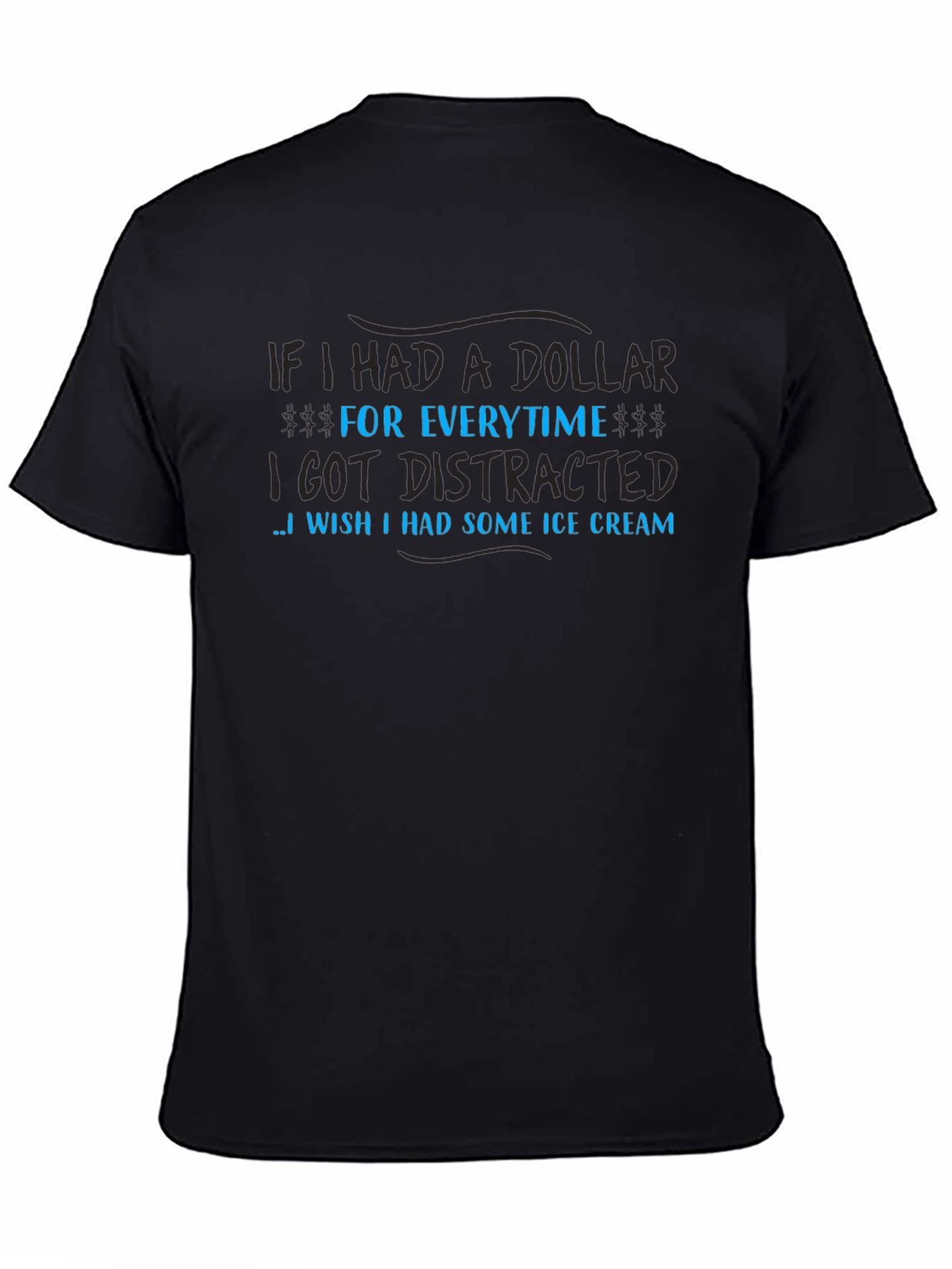 Distracted Ice Cream Graphic Tee
