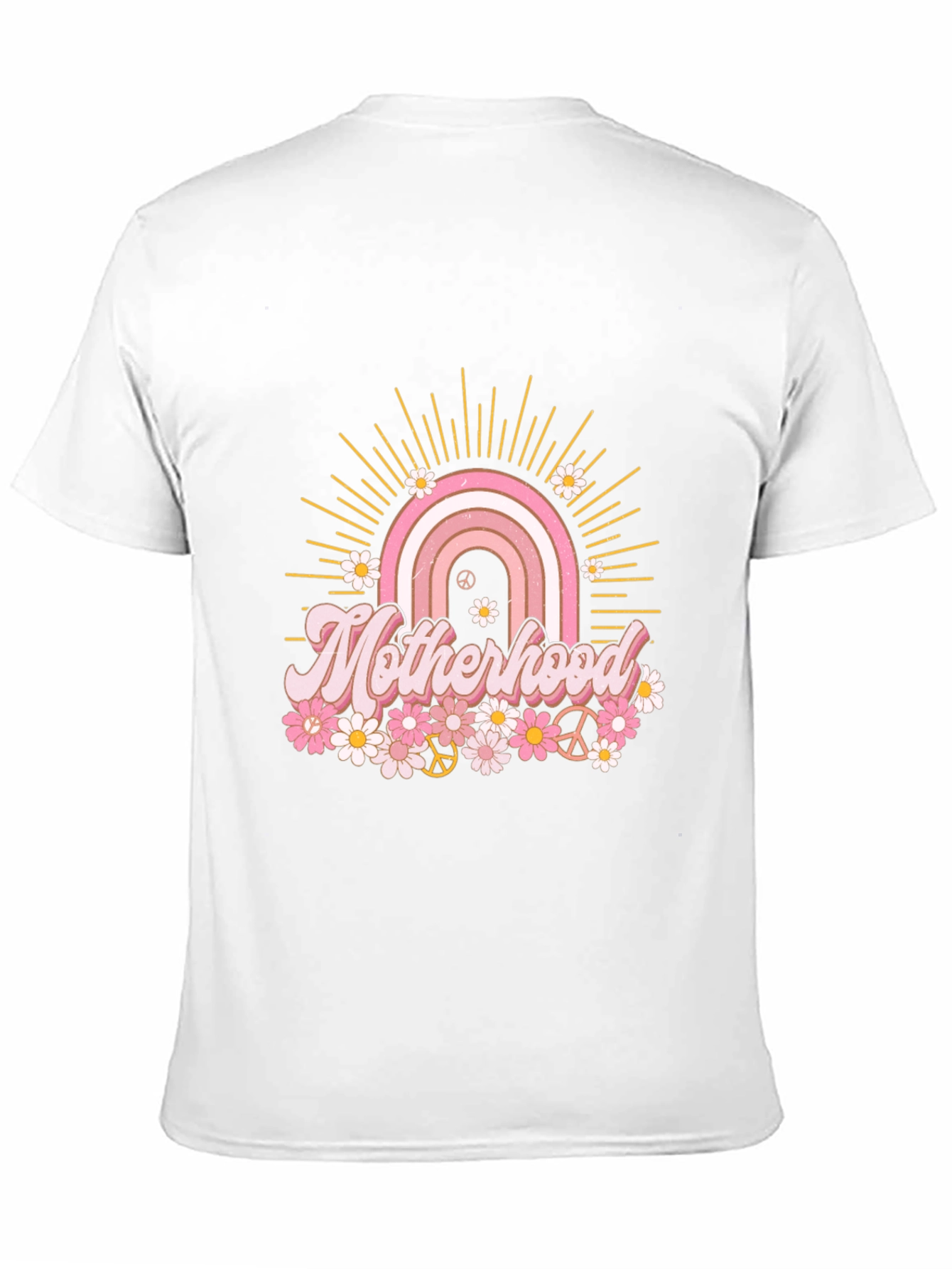 Motherhood Rainbow Graphic Tee
