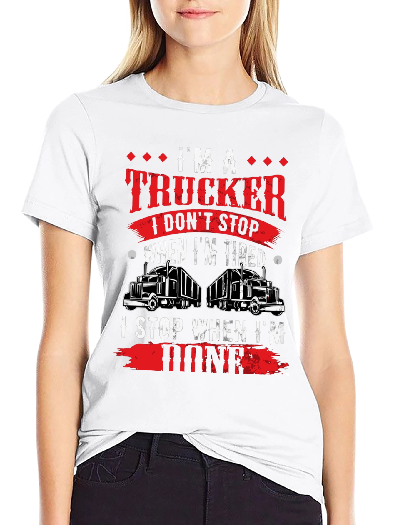 Im A Trucker T-Shirt