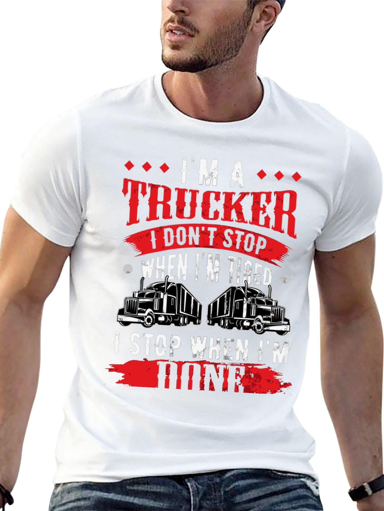 Im A Trucker T-Shirt