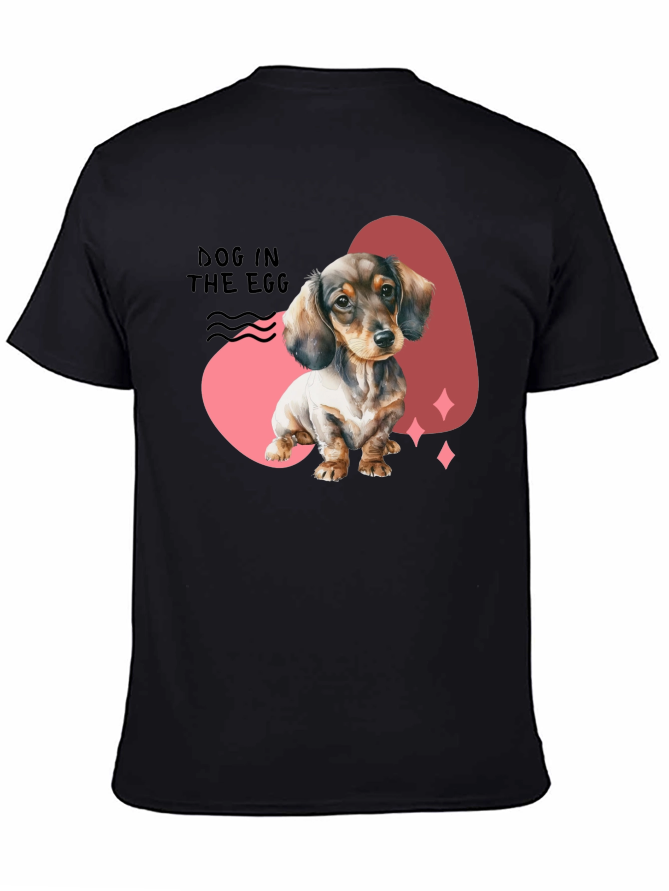 Dog In The Egg T-Shirt - Dachshund Puppy Tee