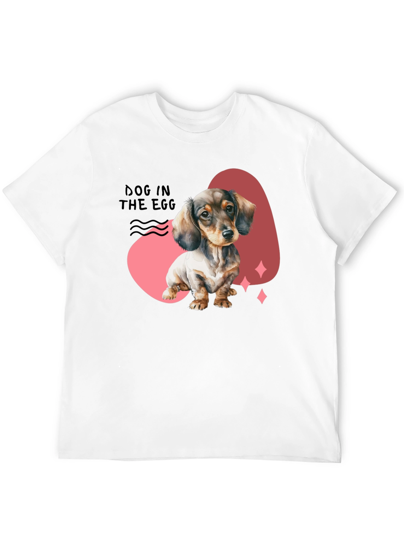Dog In The Egg T-Shirt - Dachshund Puppy Tee