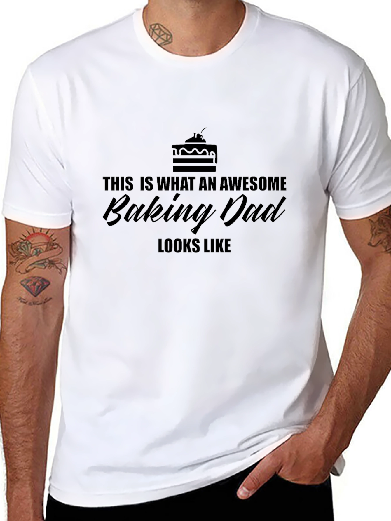 Awesome Baking Dad T-Shirt