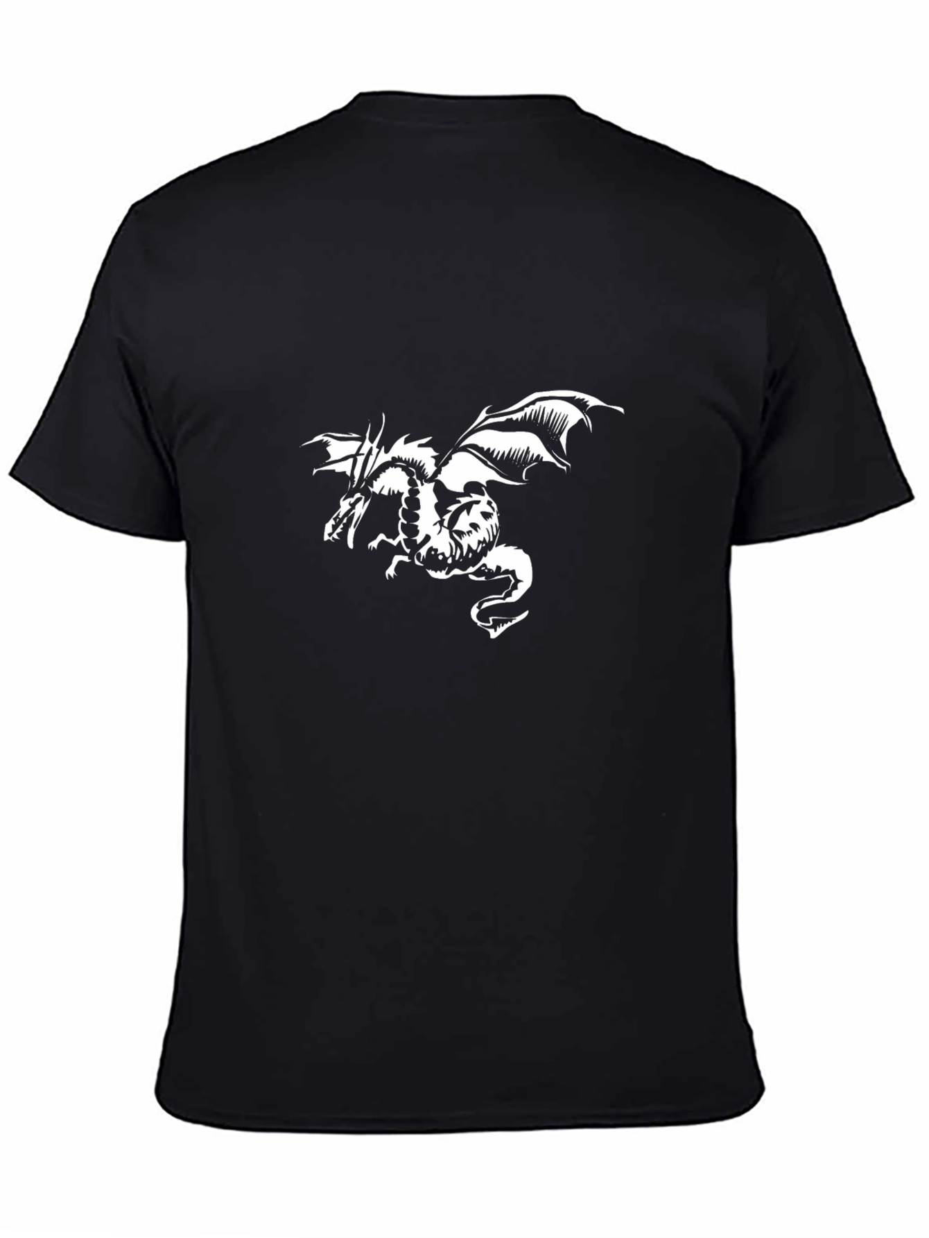 Black Dragon Graphic Tee - Stylish Mens Shirt