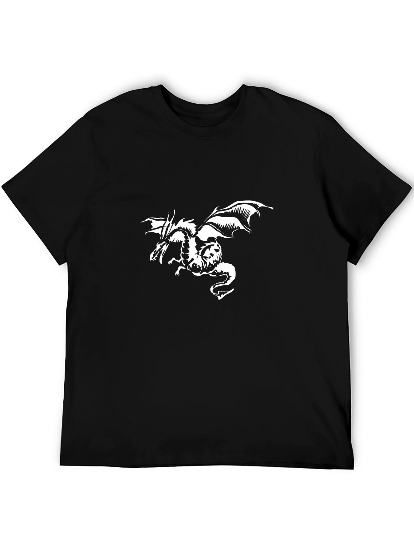 Black Dragon Graphic Tee - Stylish Mens Shirt