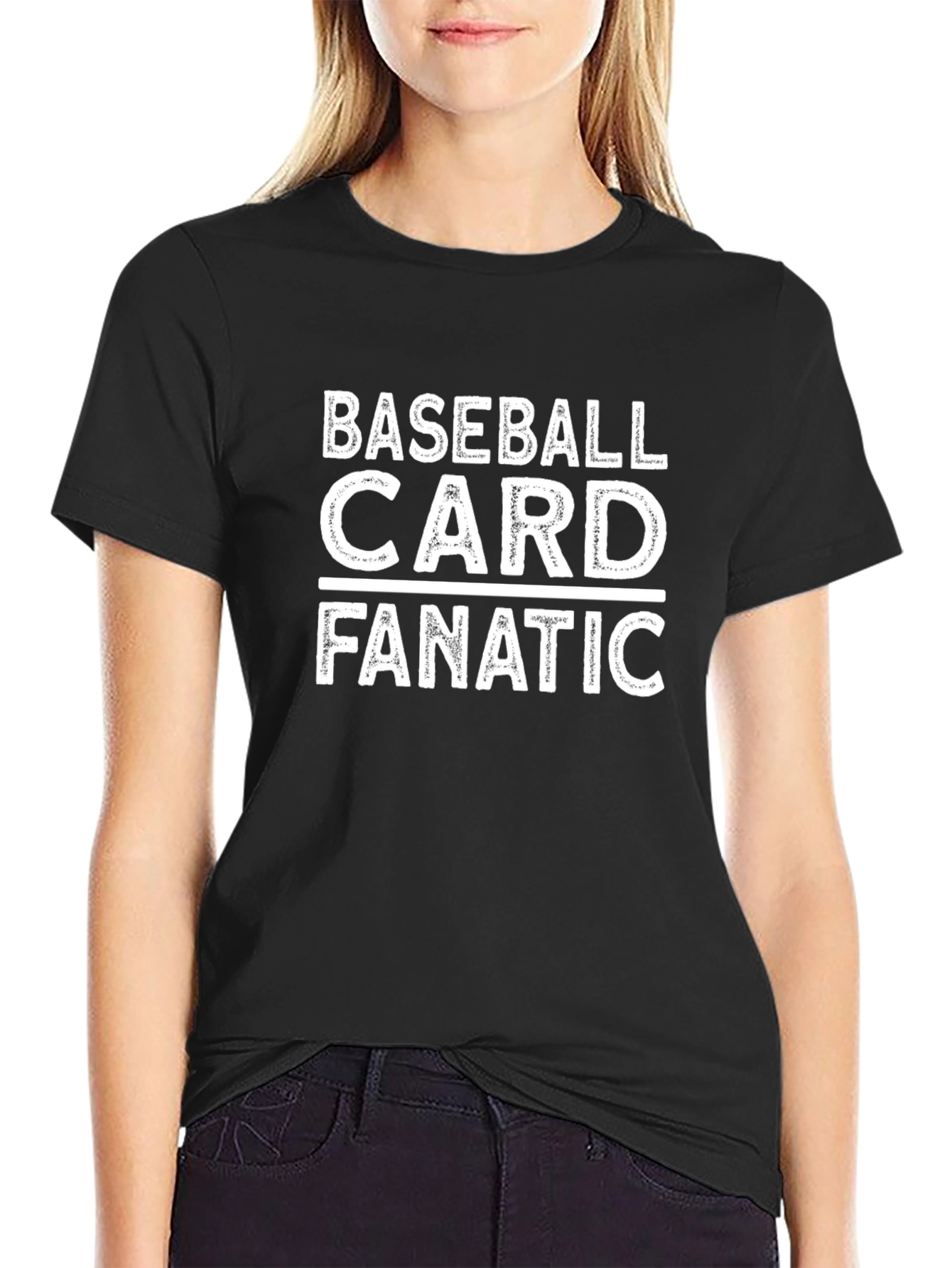 Baseball Card Fanatic Graphic T-Shirt