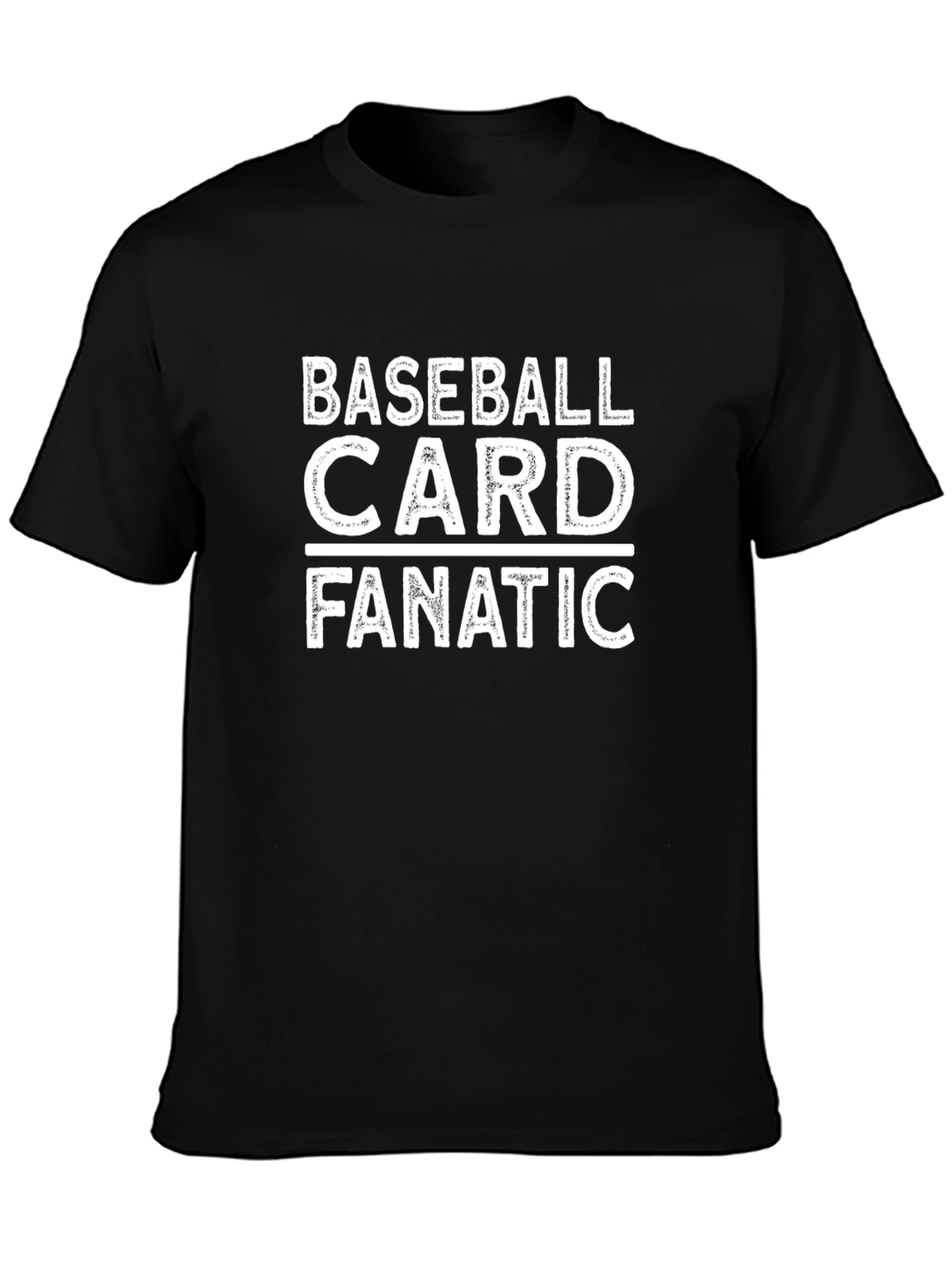 Baseball Card Fanatic Graphic T-Shirt