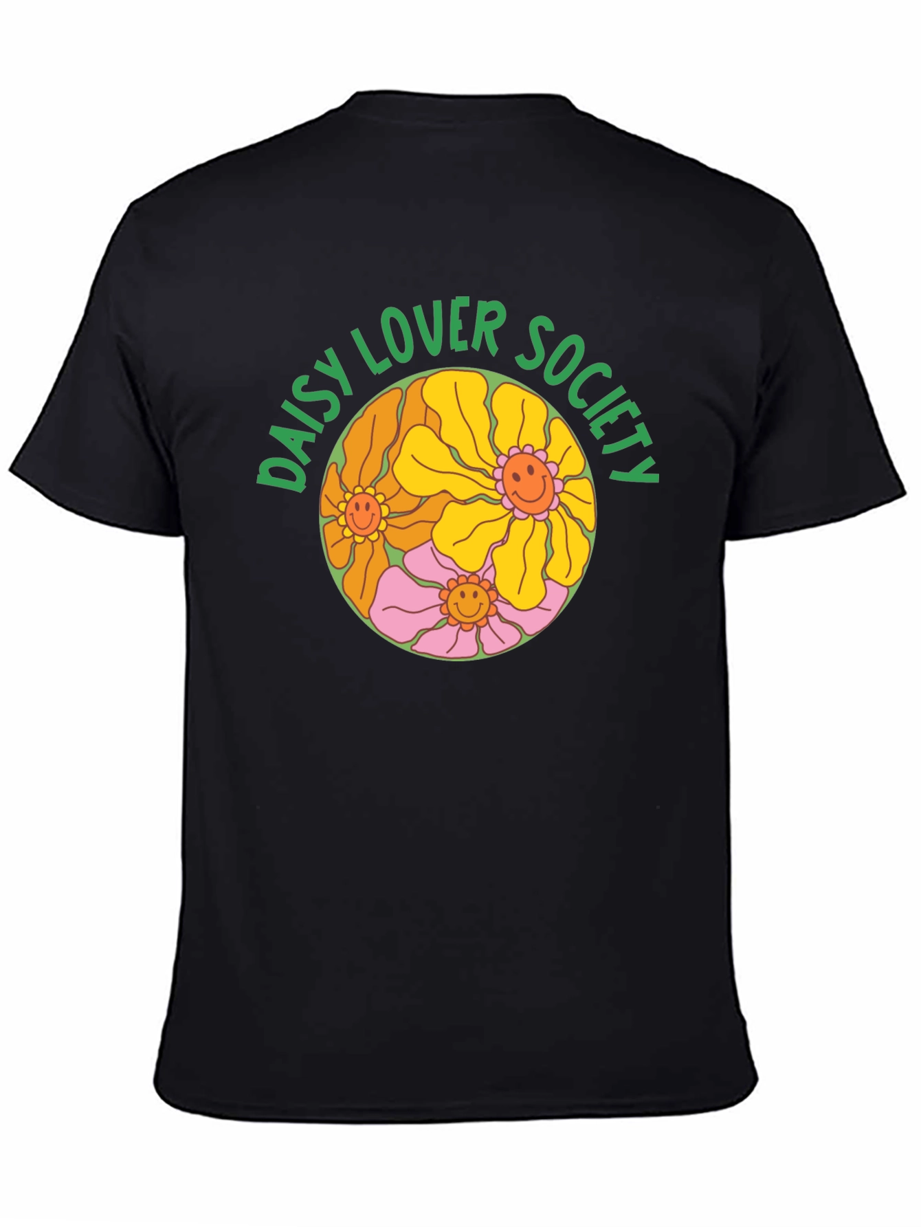 Daisy Lover Society Black T-Shirt
